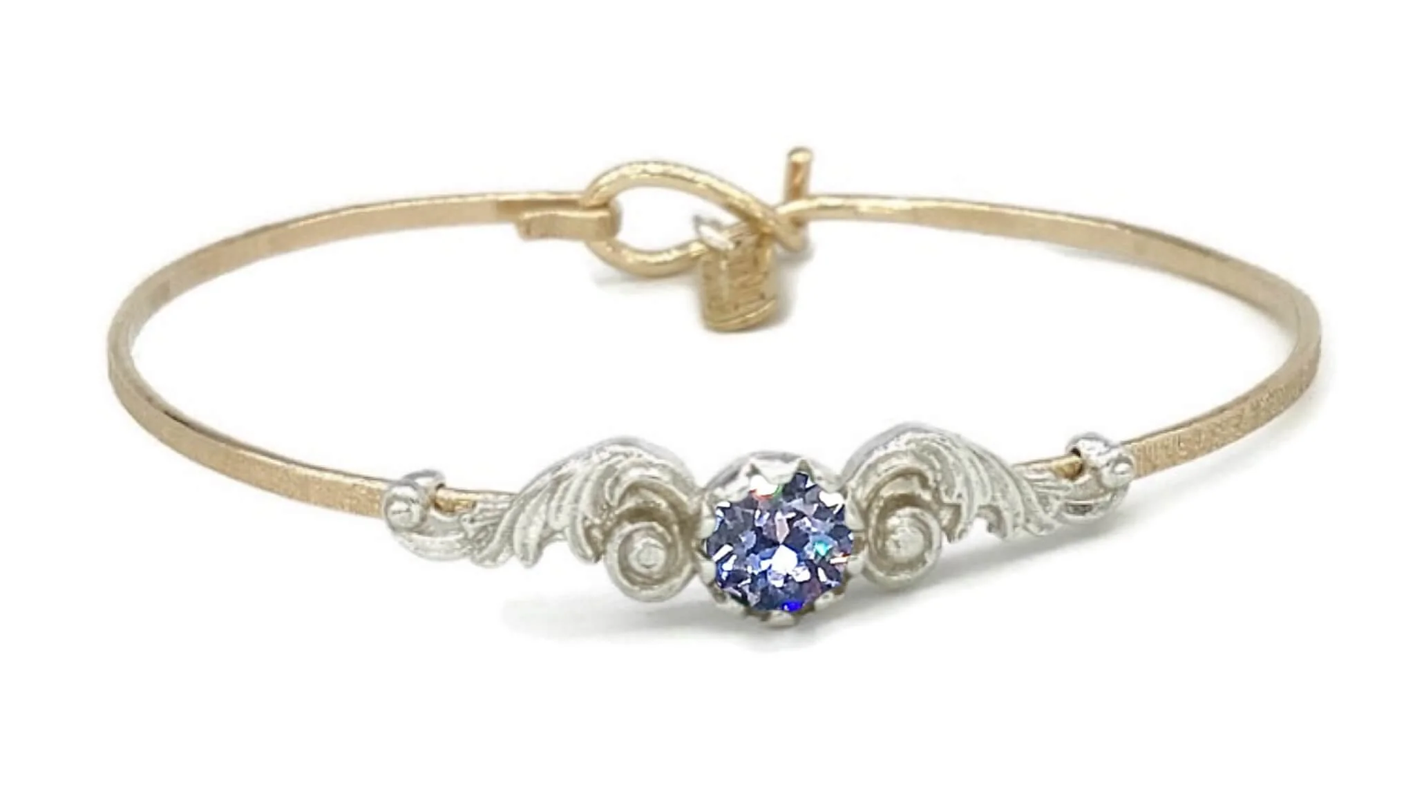 Angel Wings Birthstone Colors Bracelet - Image 24
