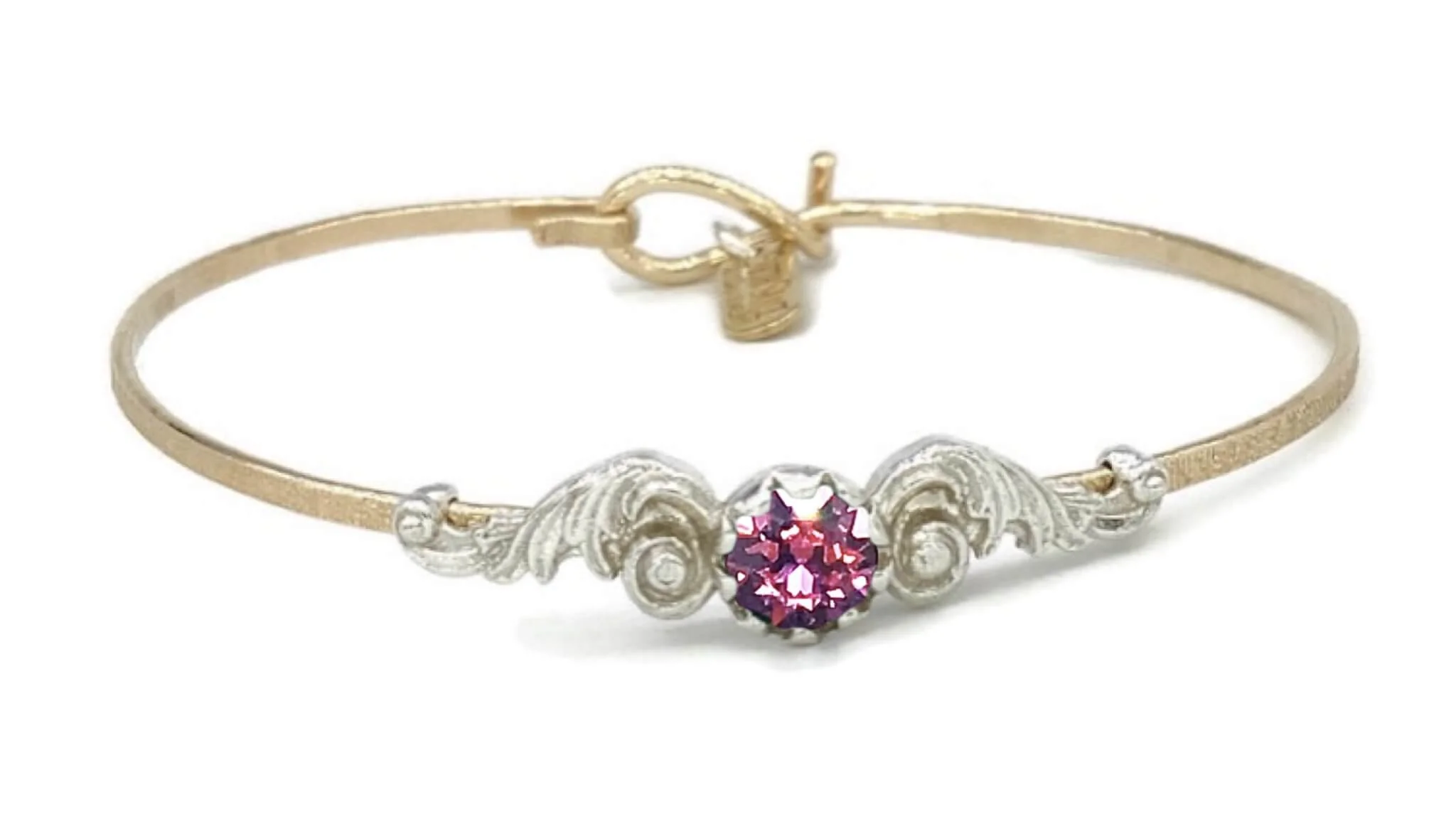 Angel Wings Birthstone Colors Bracelet - Image 28
