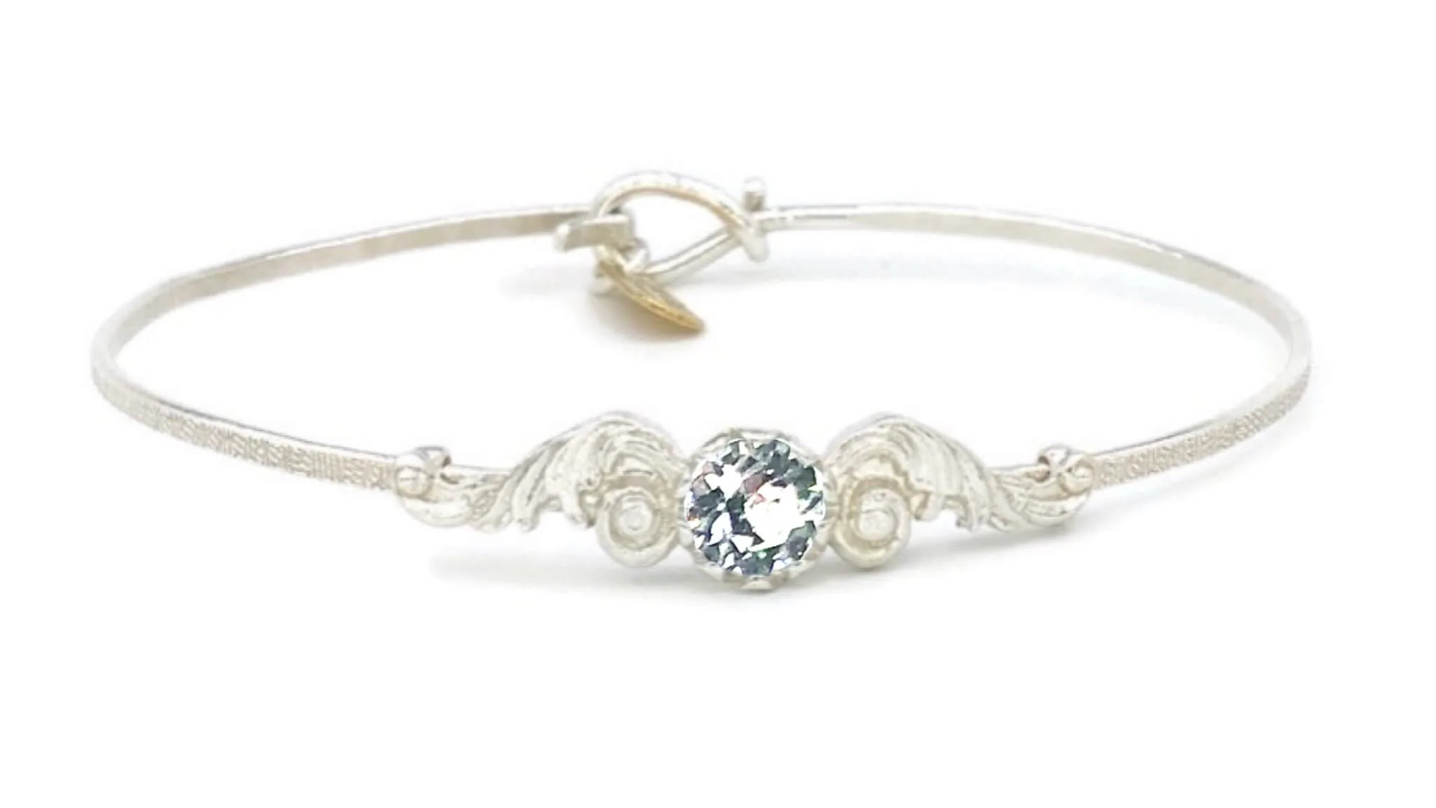 Angel Wings Birthstone Colors Bracelet - Image 6