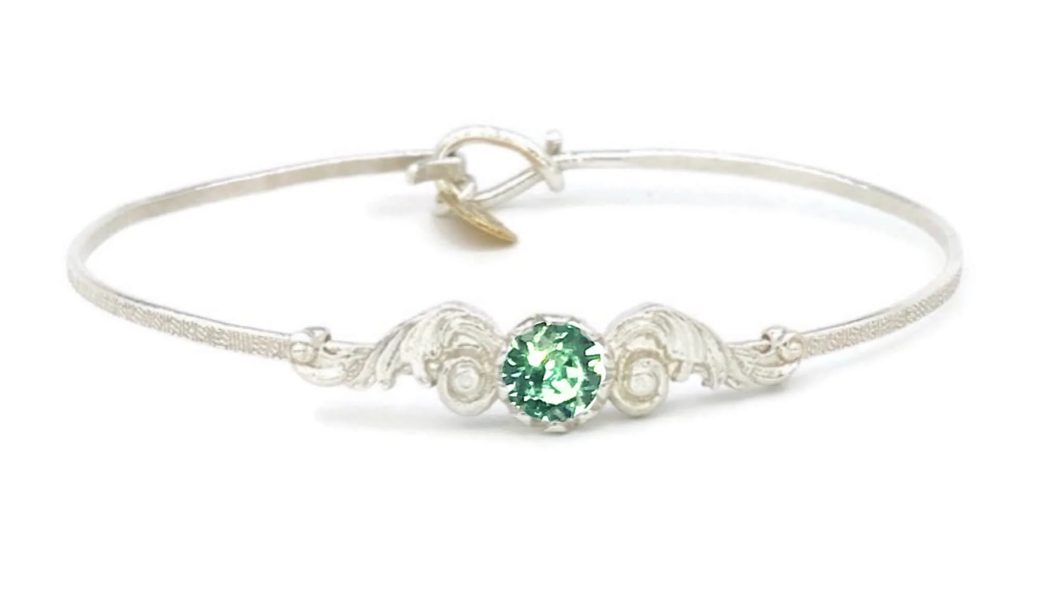 Angel Wings Birthstone Colors Bracelet - Image 7