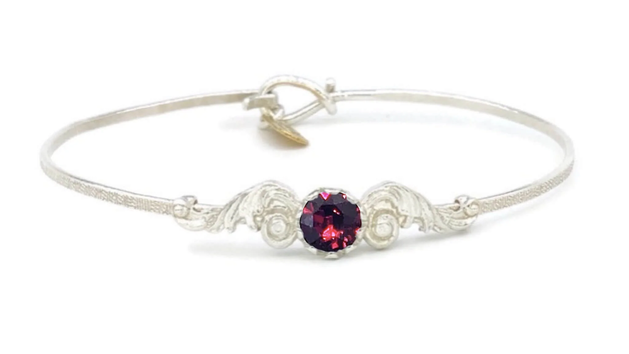 Angel Wings Birthstone Colors Bracelet - Image 8