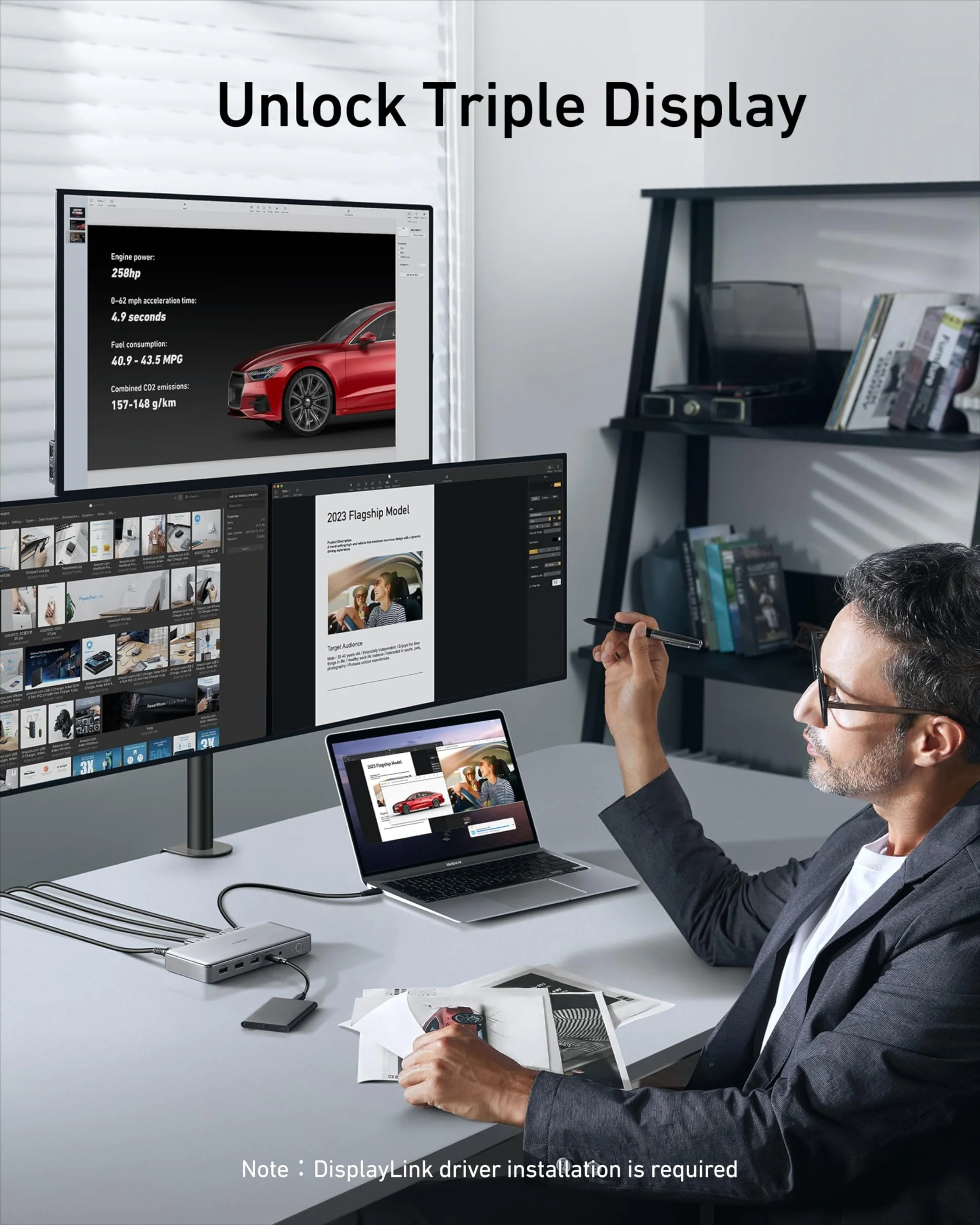 Anker 563 USB-C Docking Station (10-in-1) - Image 3