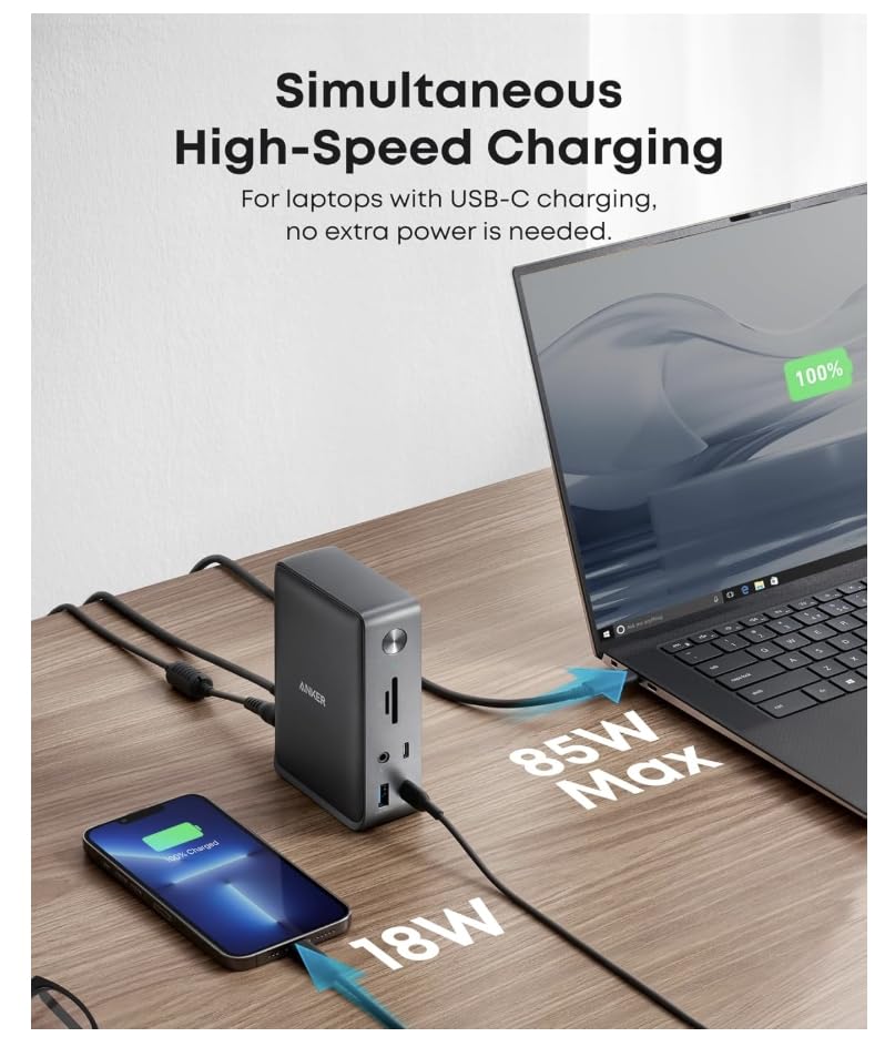 Anker 575 USB-C Docking Station (13-in-1) - Image 5