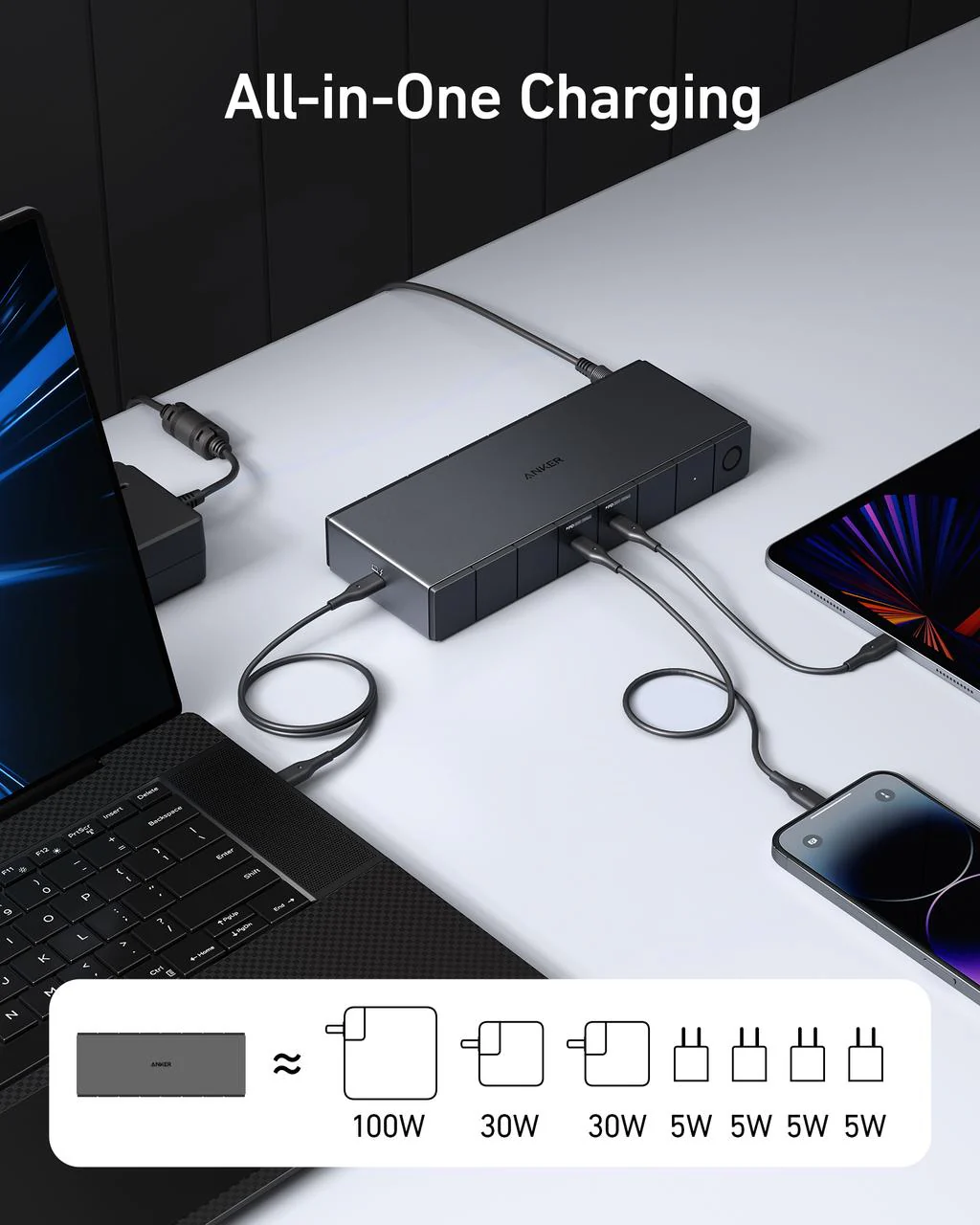 Anker 778 Thunderbolt Docking Station (12-in-1, Thunderbolt 4) - Image 4