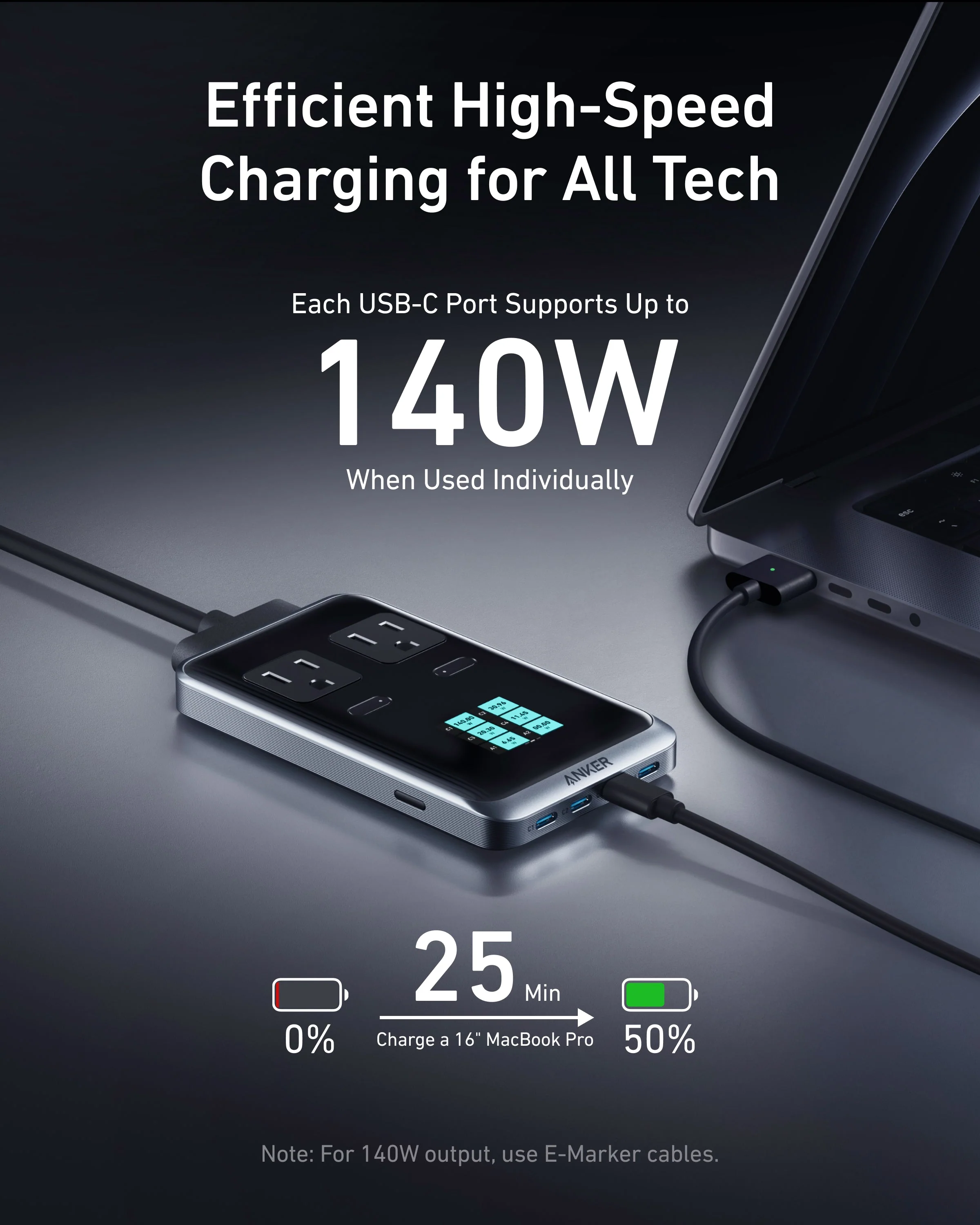 Anker Prime Charging Station (8-in-1, 240W) - Image 4