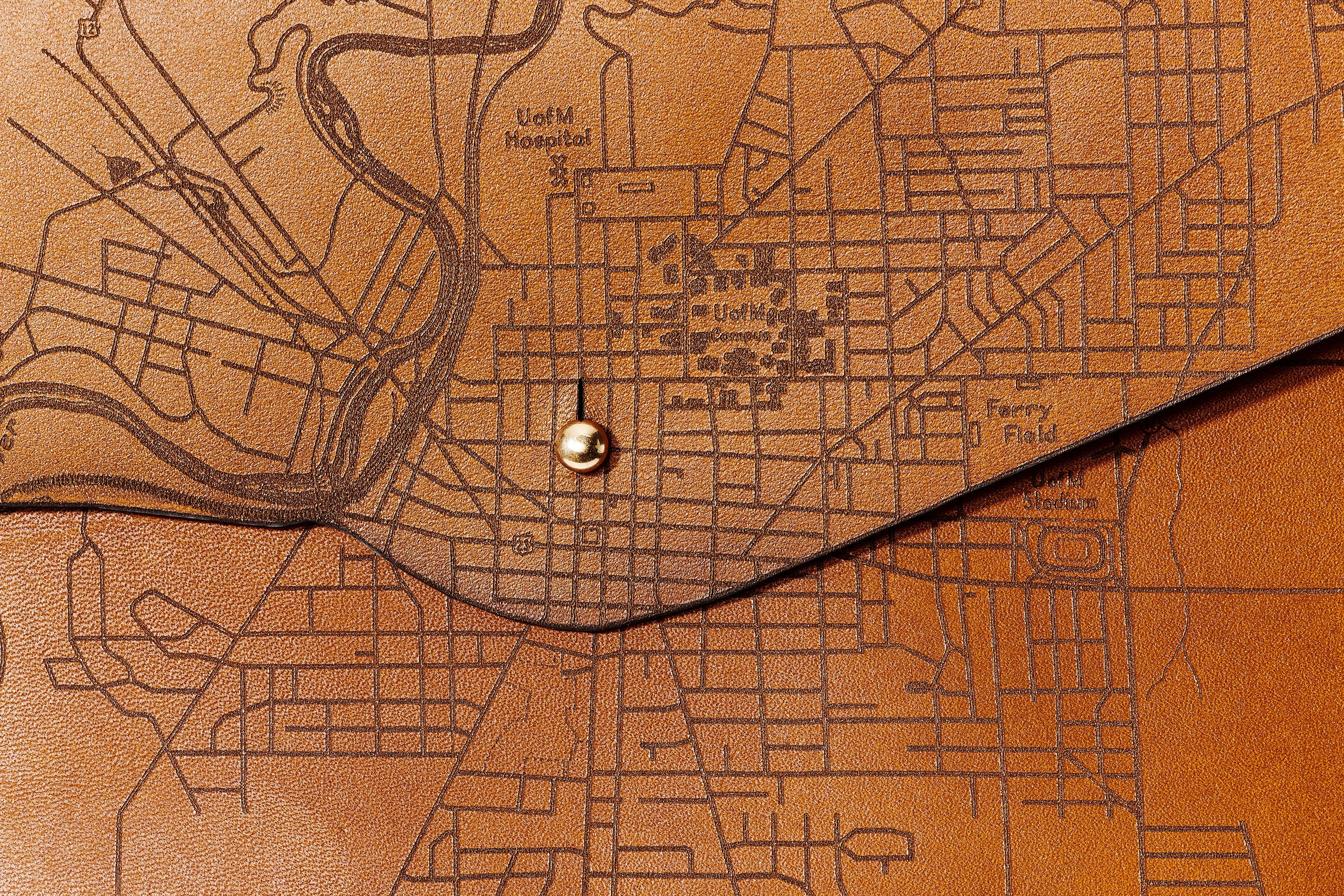Ann Arbor Map Clutch - Image 3