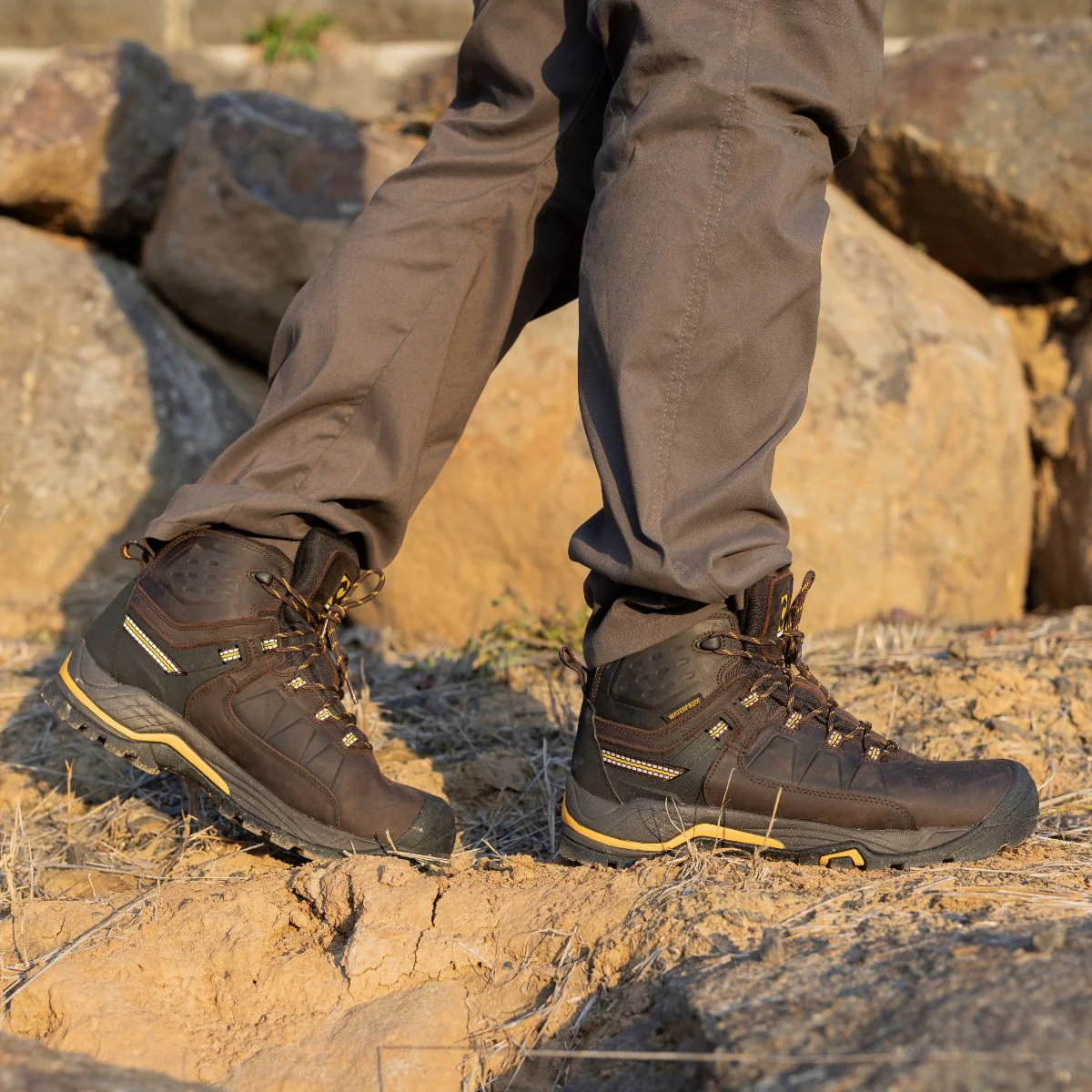 Appalachia 6" Waterproof Leather Hiking Boot – Brown - Image 7