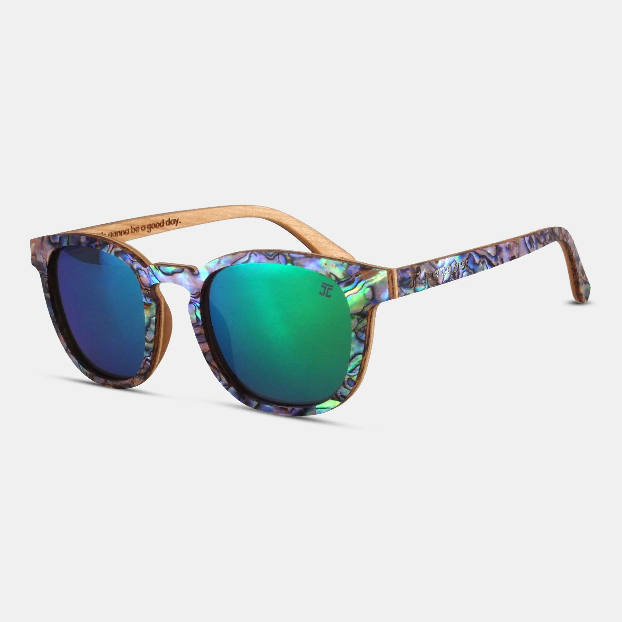 AquaWave, Square | Abalone Sunglasses - Image 4