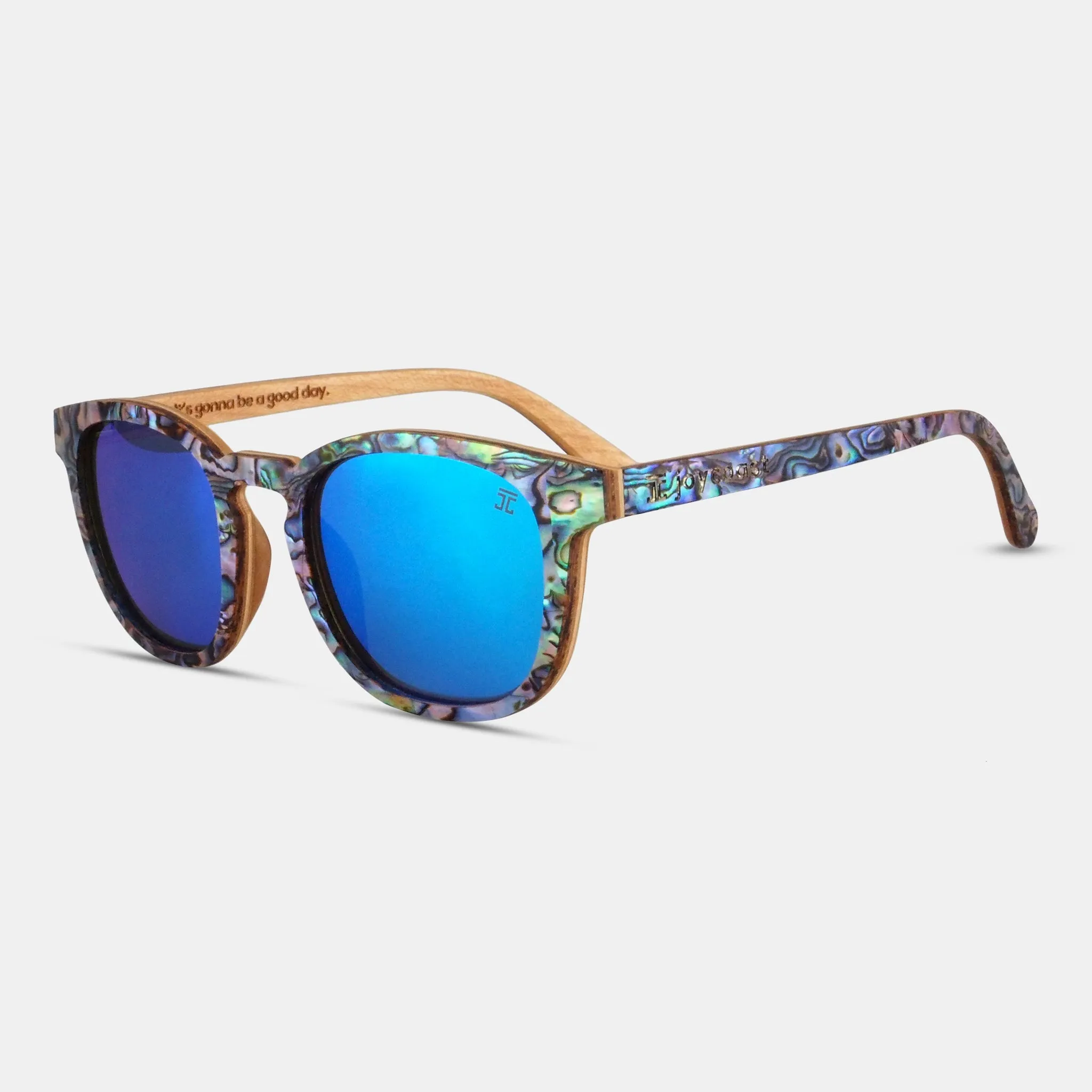 AquaWave, Square | Abalone Sunglasses - Image 6