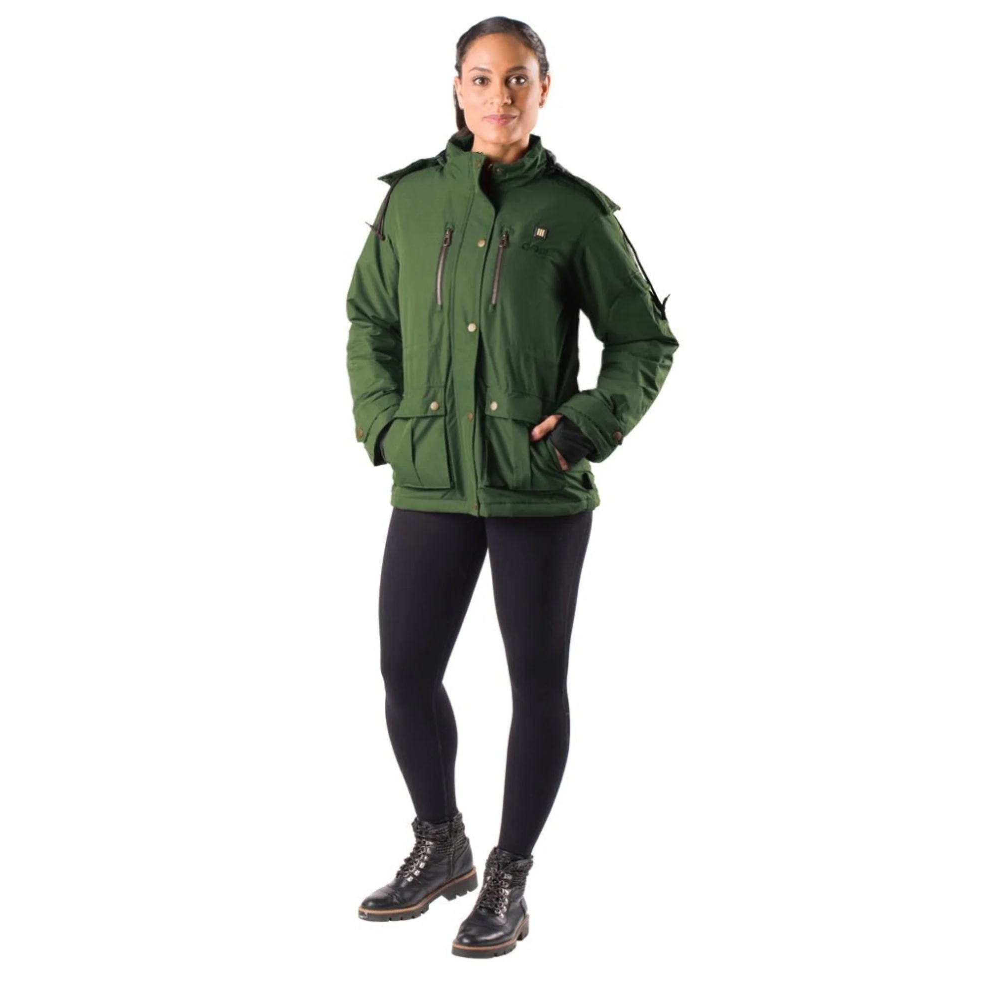 Arcadia Womens Heated Parka - Image 2