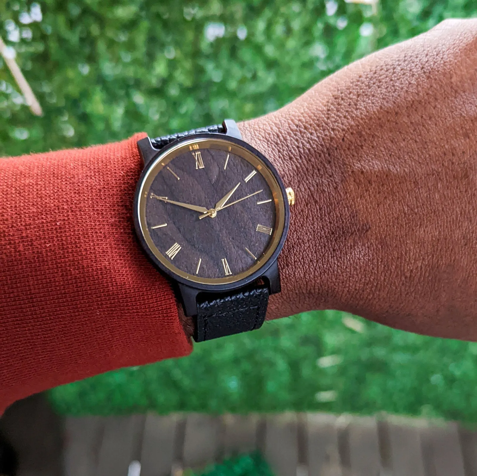Arce Men's Watch | Black Leather - Image 4