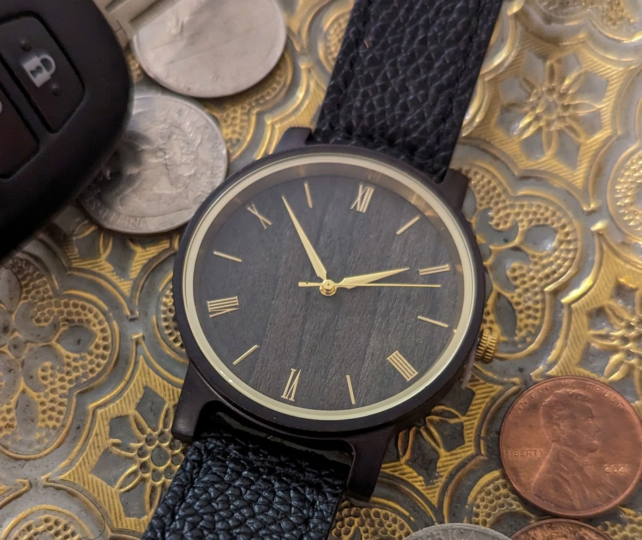 Arce Men's Watch | Black Leather - Image 7