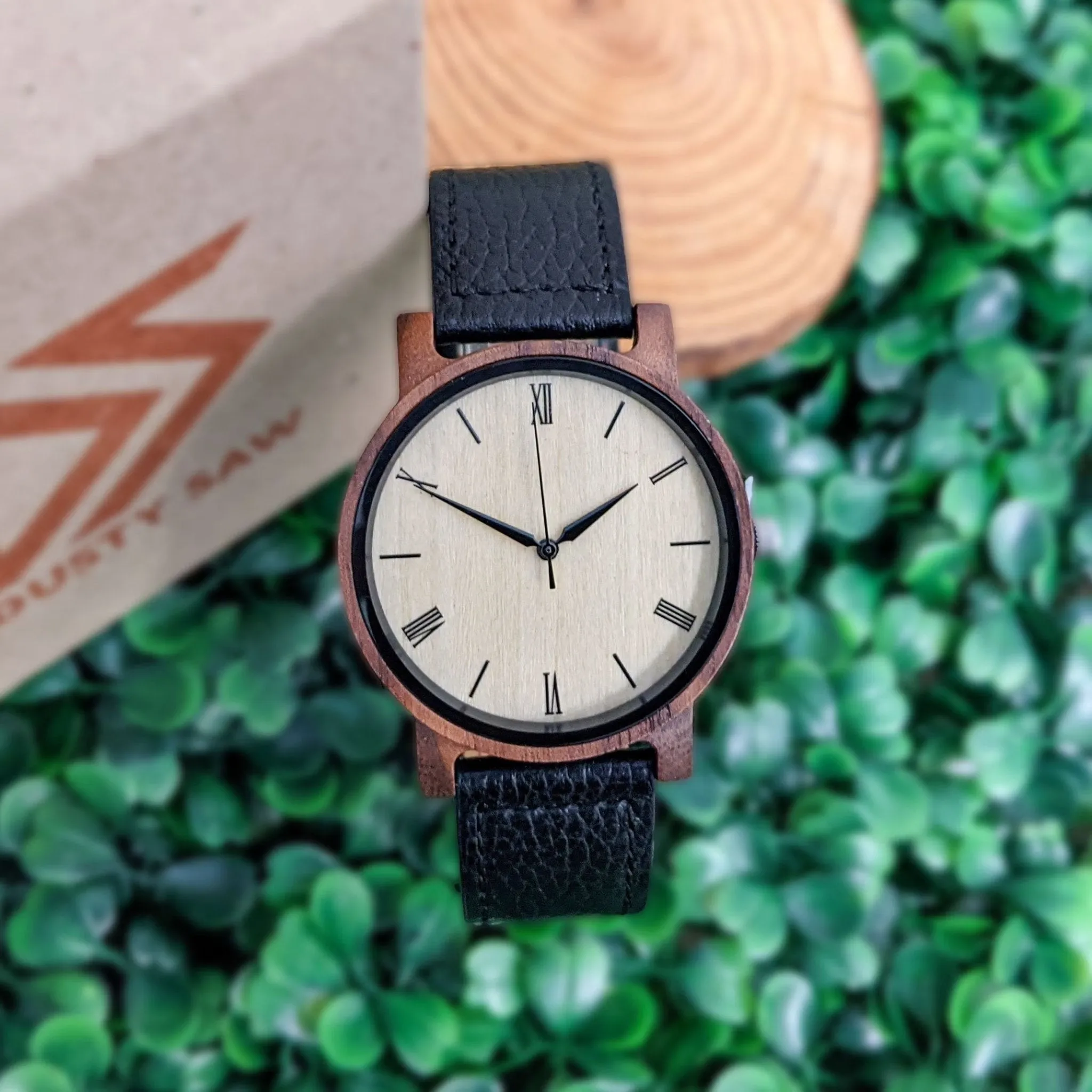 Arce Men's Watch | Walnut Leather - Image 4