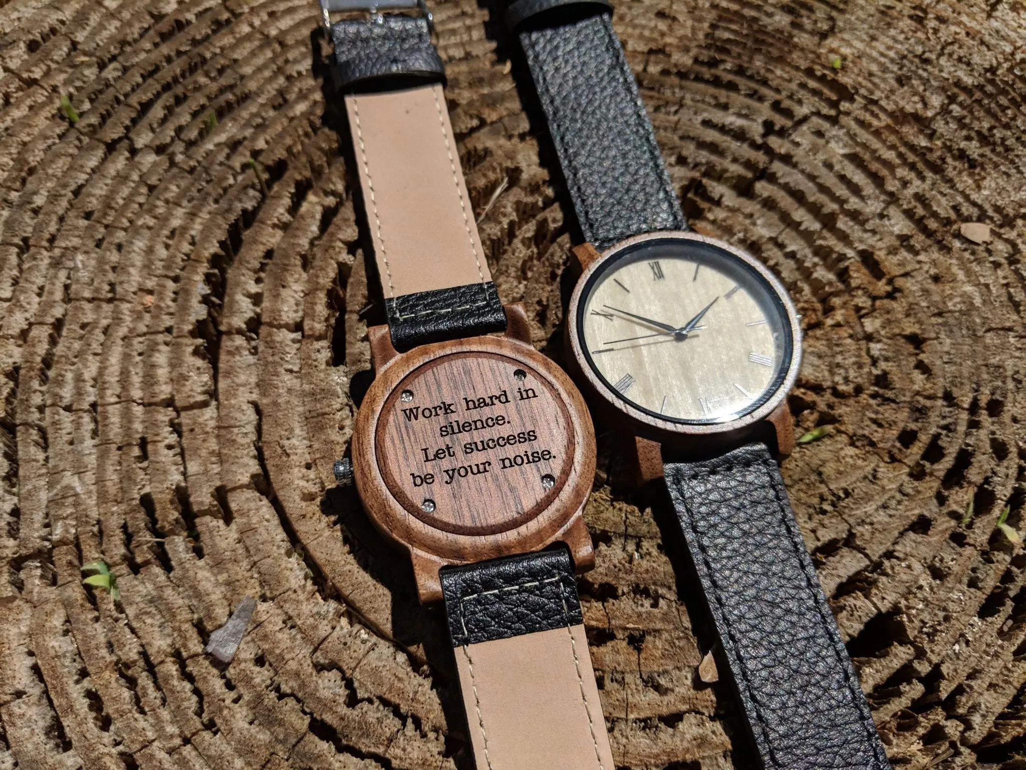 Arce Men's Watch | Walnut Leather - Image 8