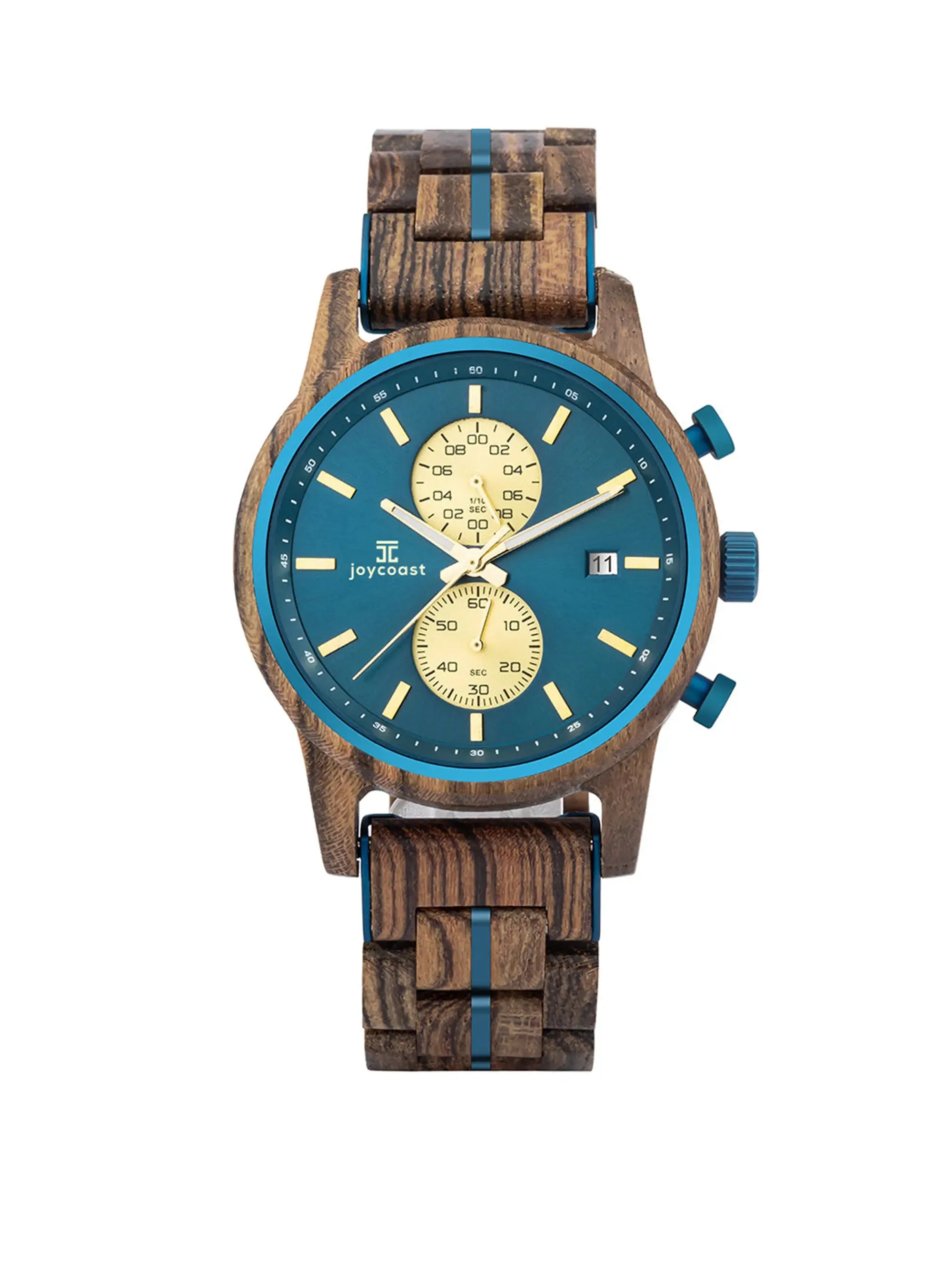 Aries Men's Watches | Zebrawood Chronograph