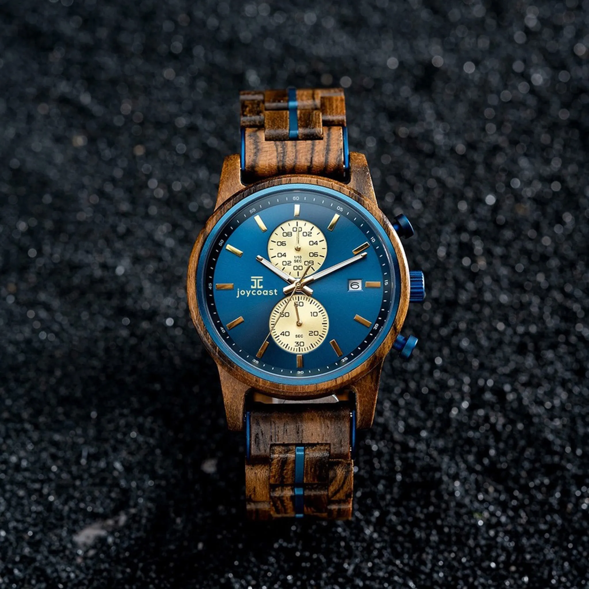 Aries Men's Watches | Zebrawood Chronograph - Image 6
