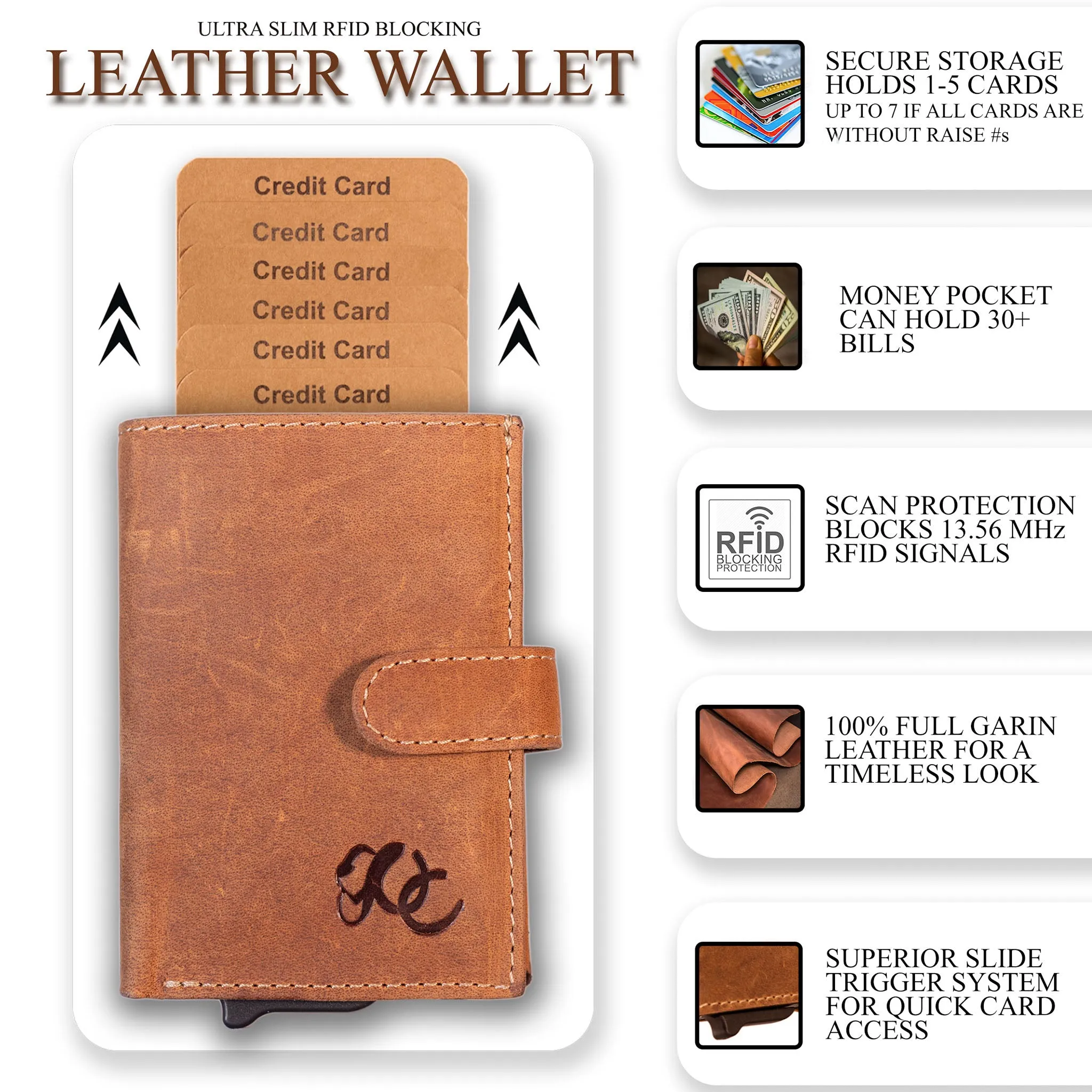 Automatic Pop-Up Bifold Wallet - Image 3
