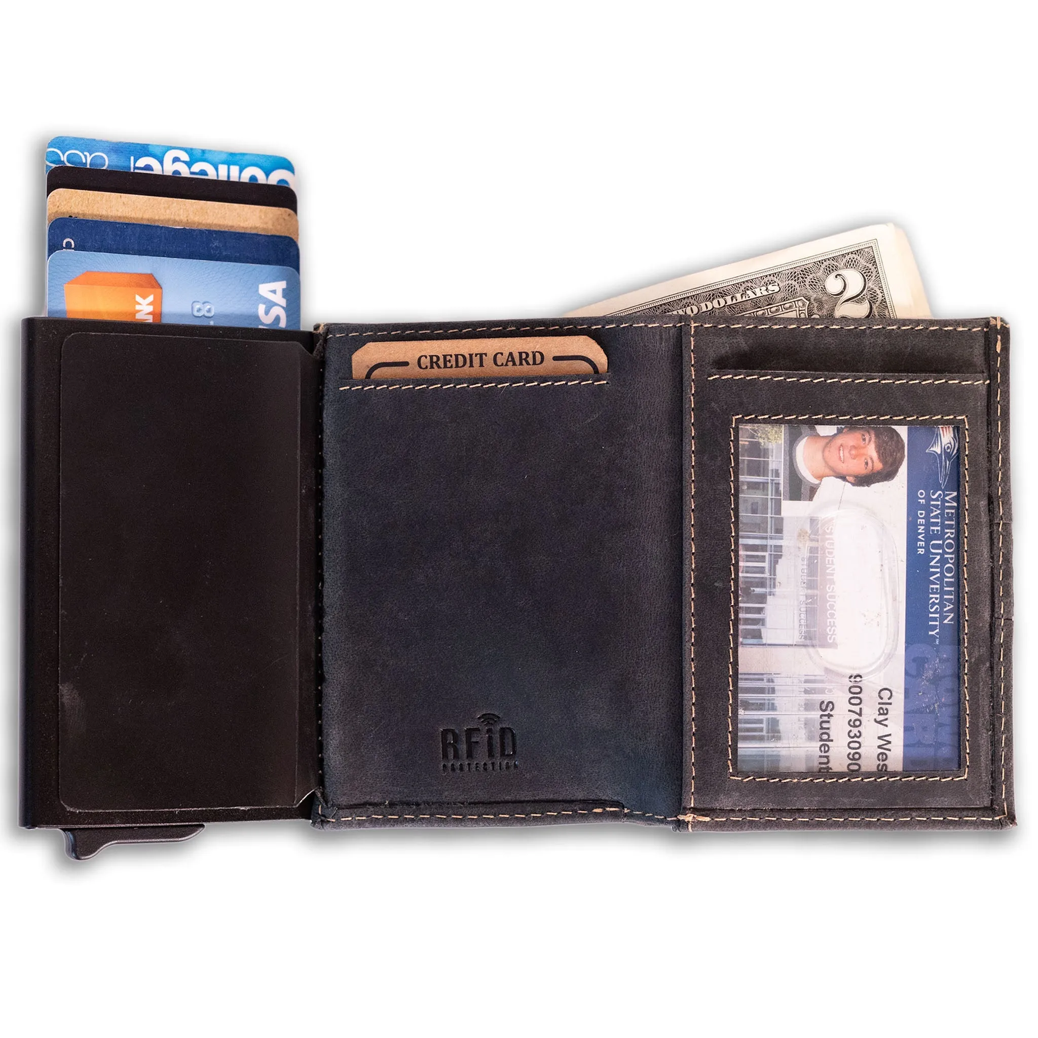 Automatic Pop-Up Bifold Wallet - Image 6