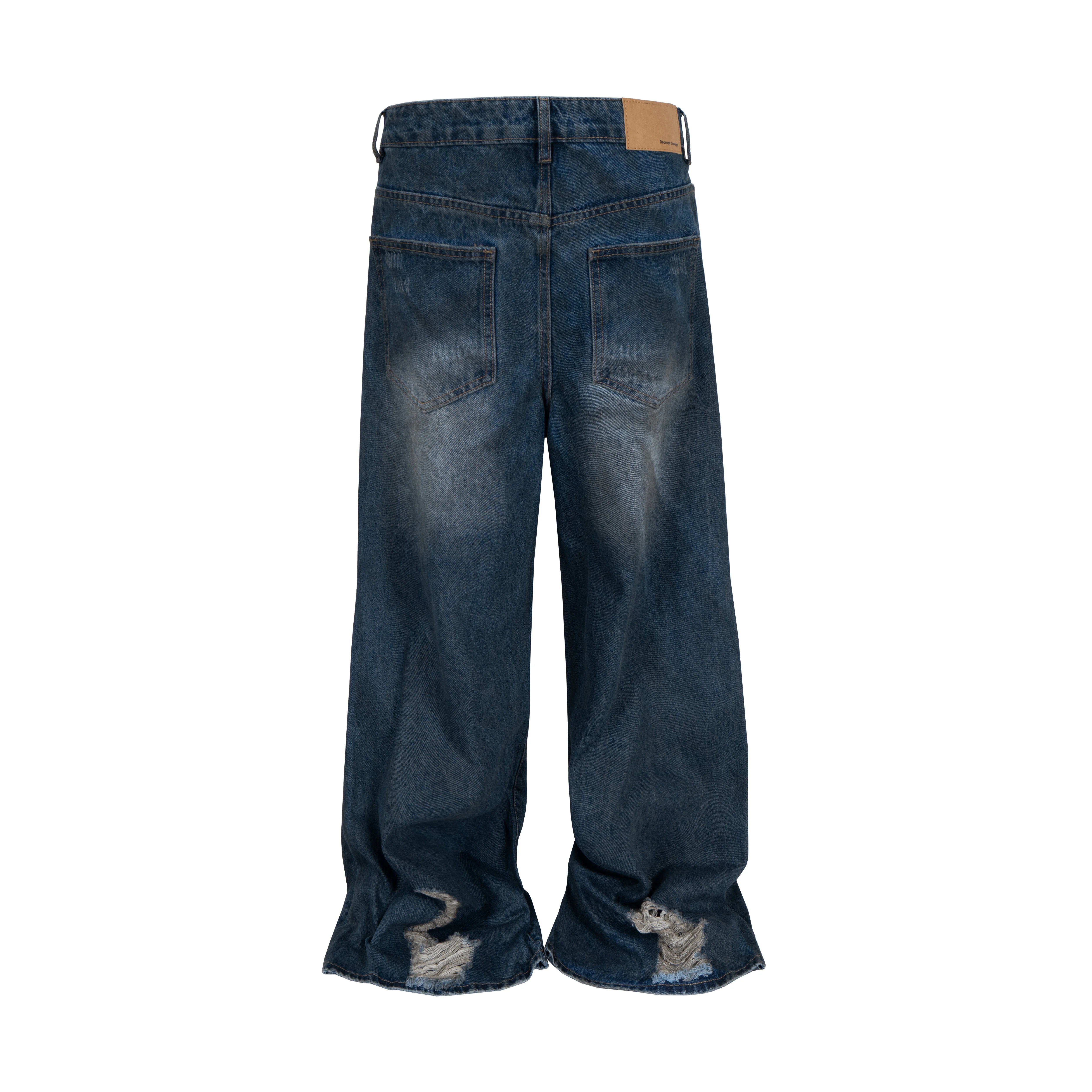 AZUL DISTRESSED CAMO PATCHWORK DENIM - Image 2