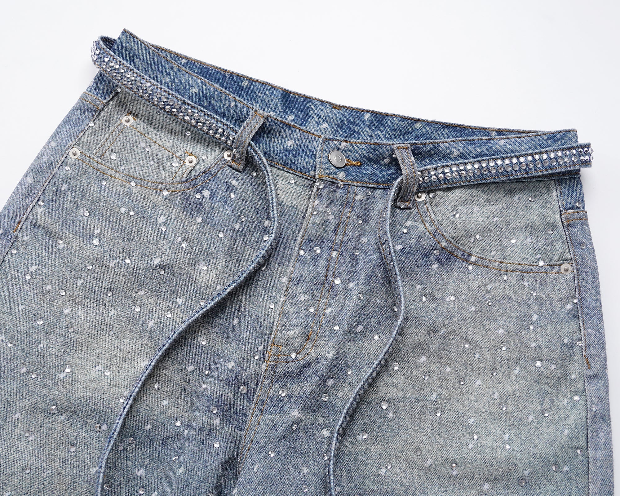 AZUL RHINESTONE DENIM - Image 3