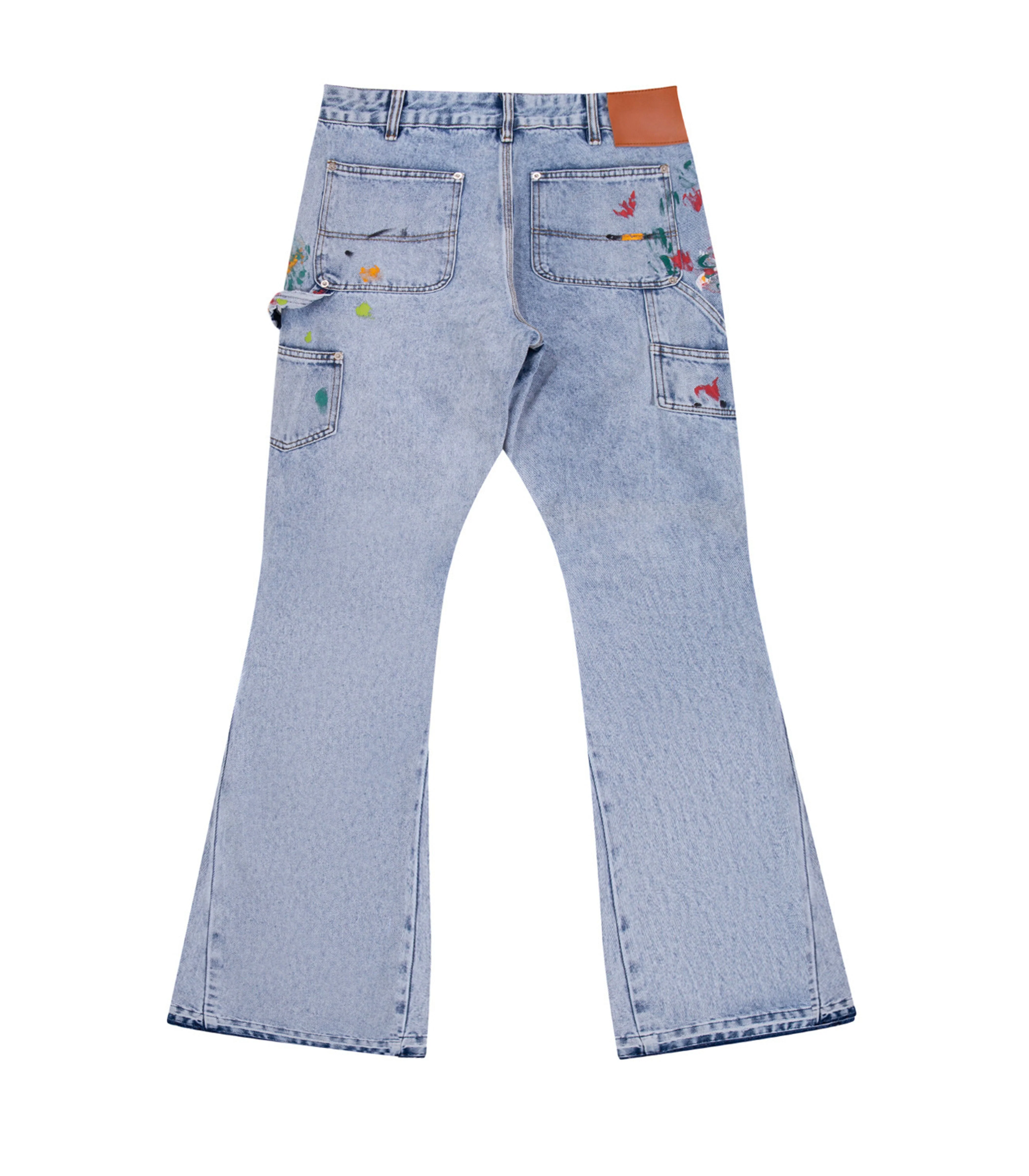 AZUL SPLIT PAINTERS DENIM - Image 2