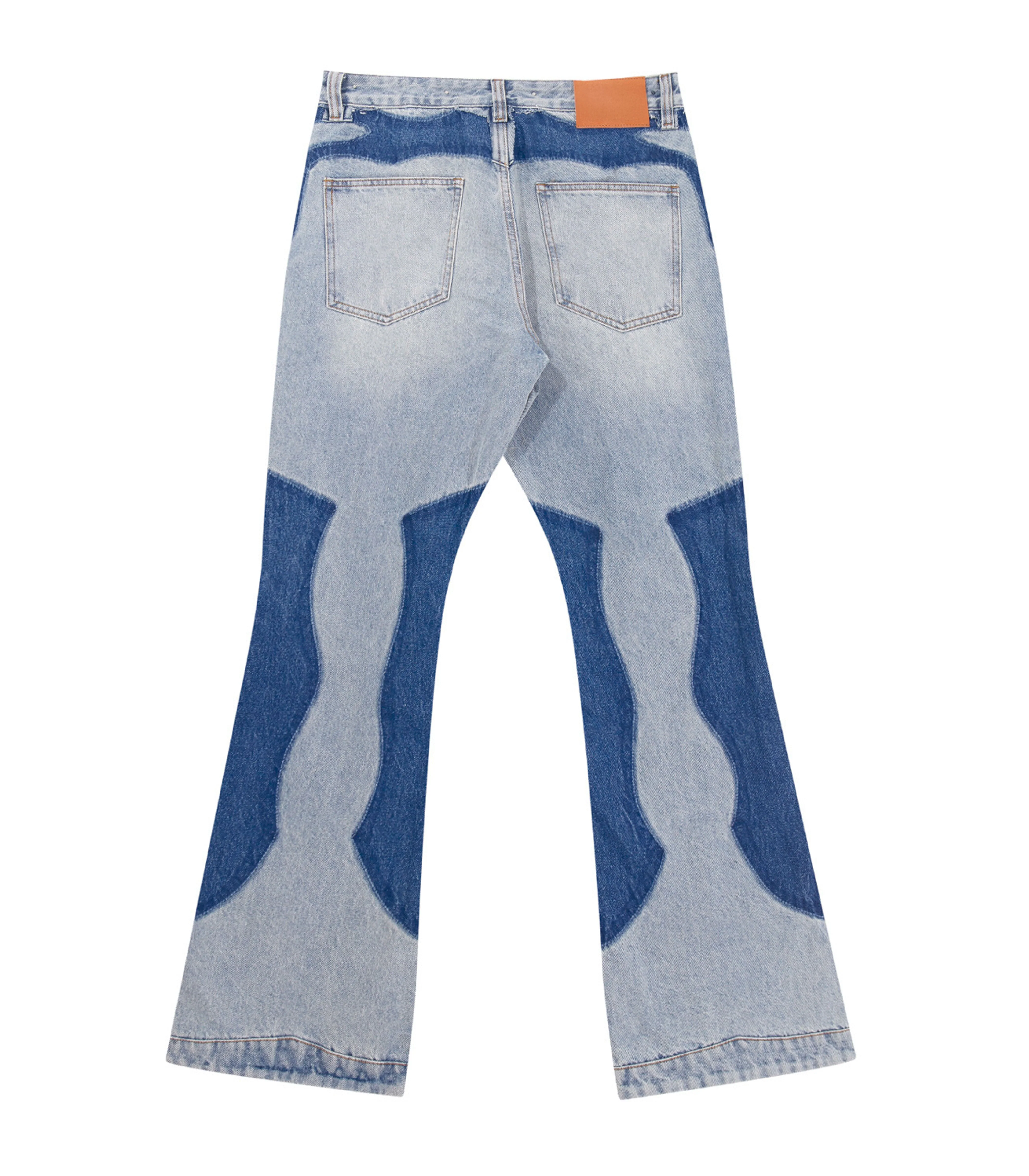 AZUL SPLIT PATCHWORK DENIM - Image 2