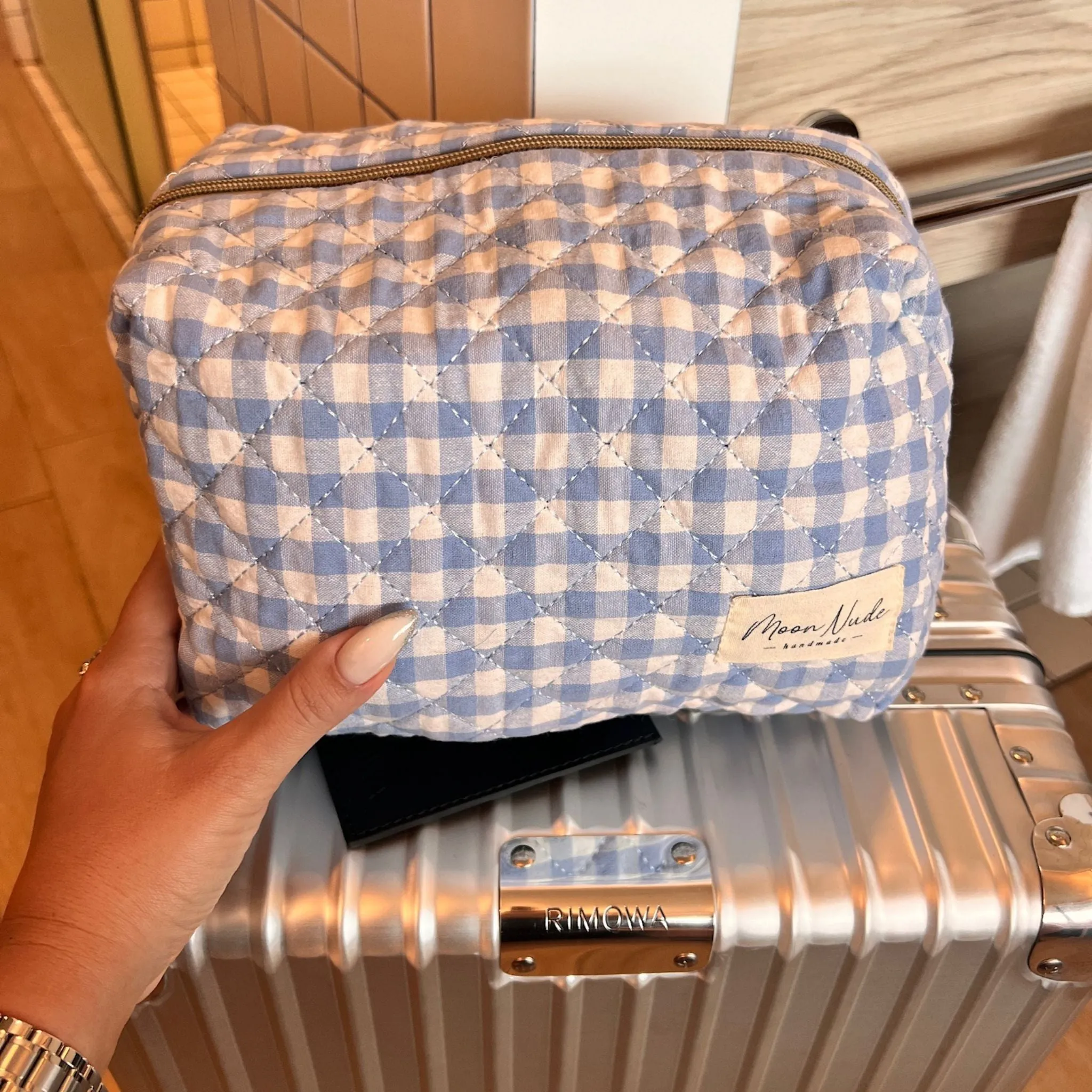 Azure Large Makeup Bag - Image 3