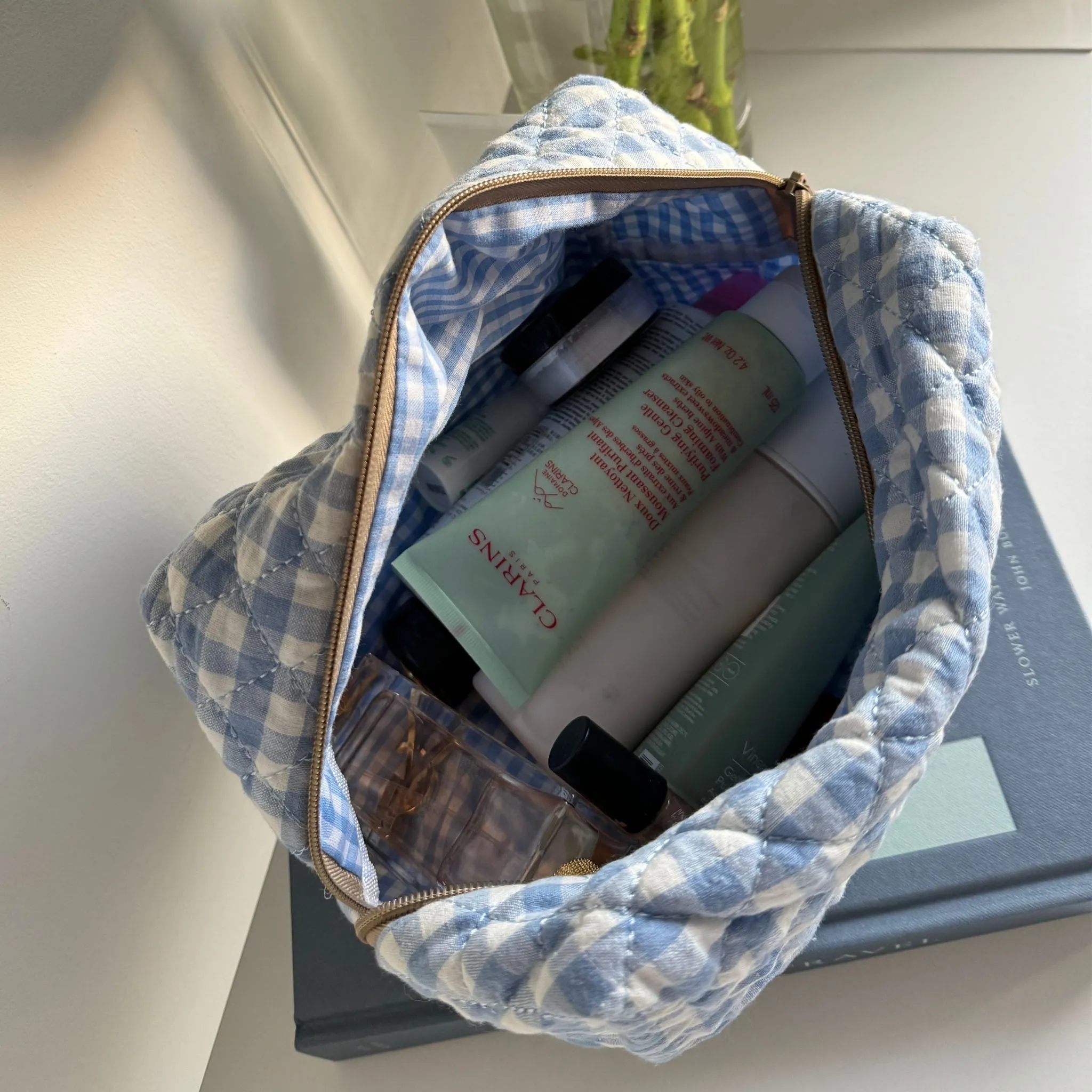 Azure Large Makeup Bag - Image 5