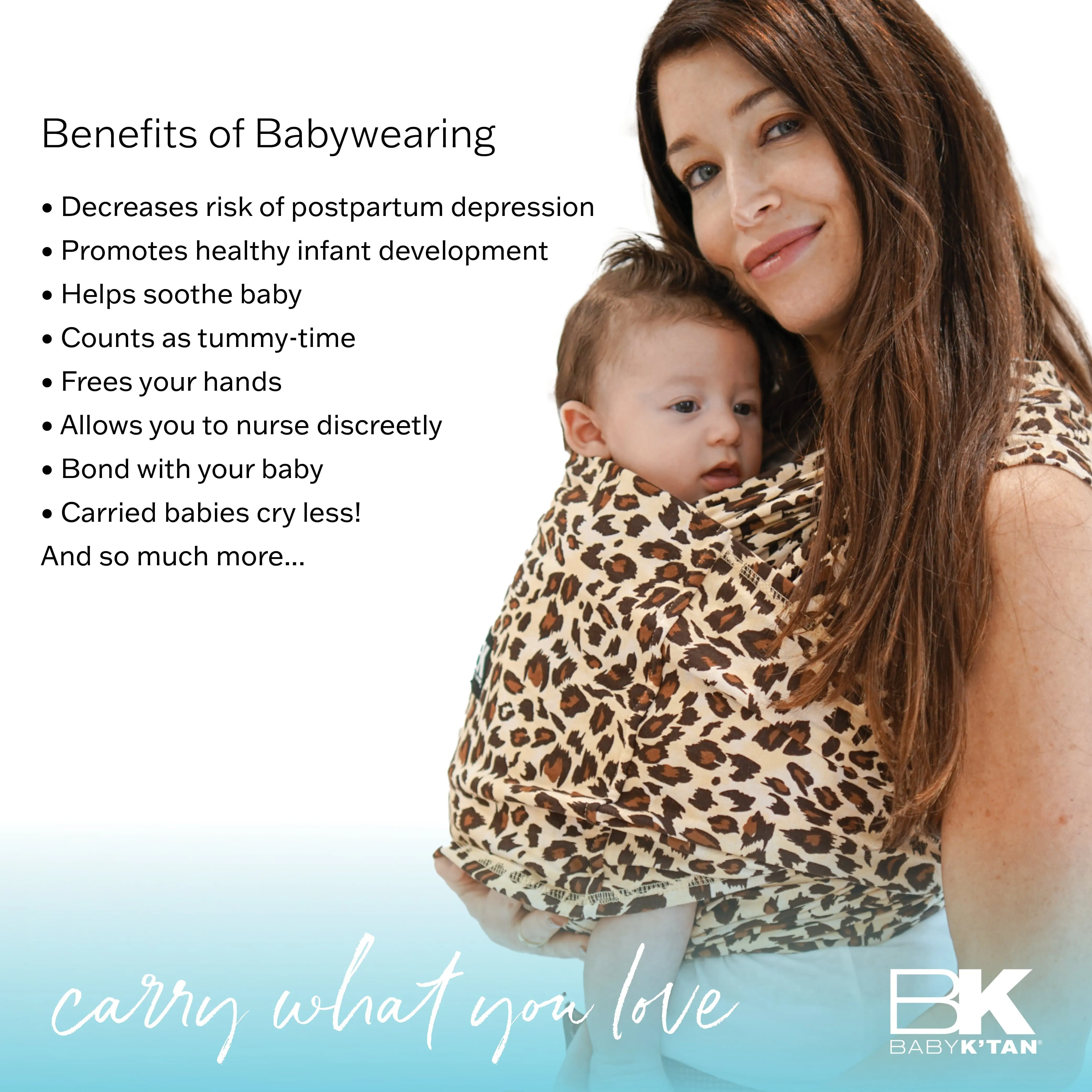 Baby K'tan Active Oasis Baby Carrier | Black-Grey - Image 11