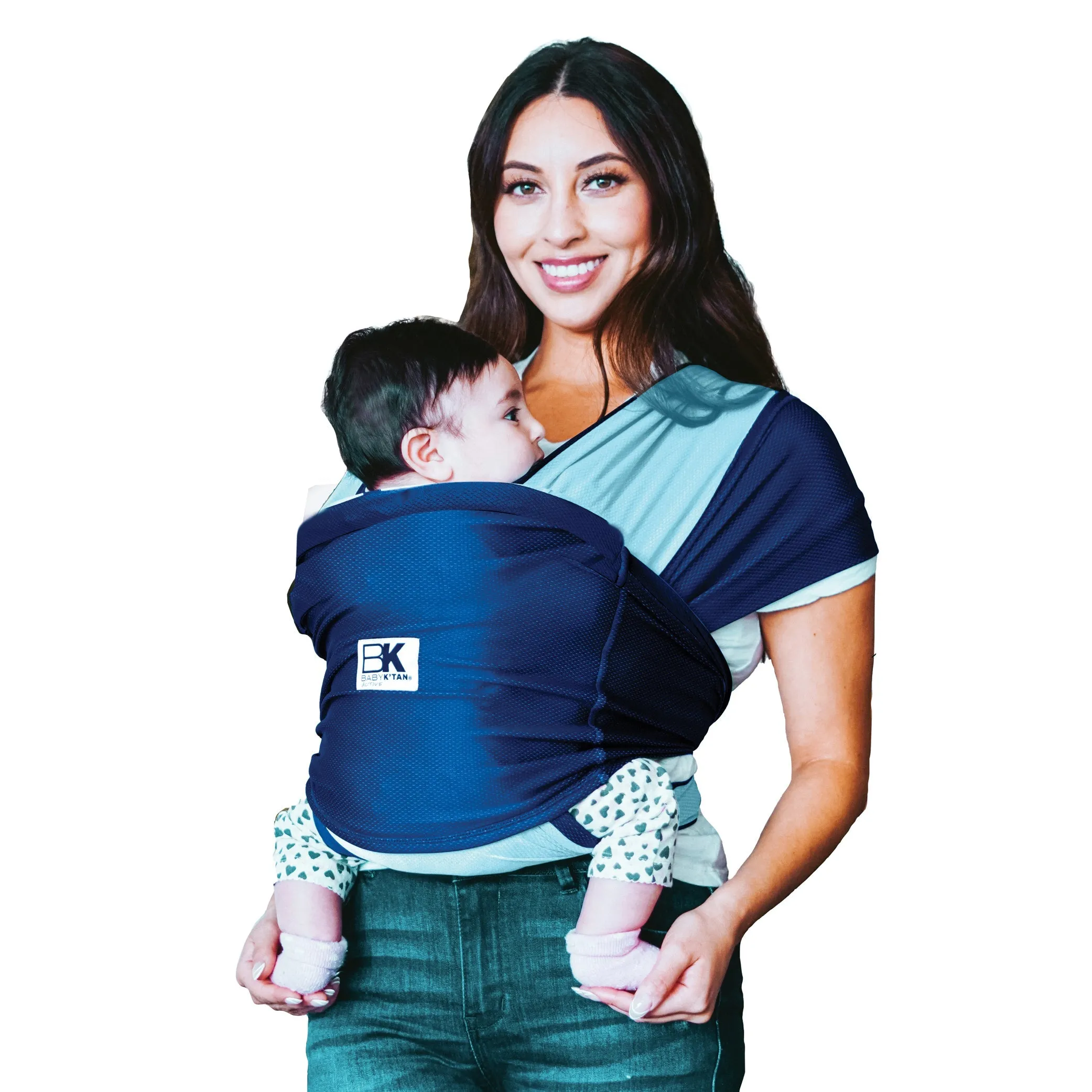 Baby K'tan Active Oasis Baby Carrier | Blue-Turquoise - Image 14