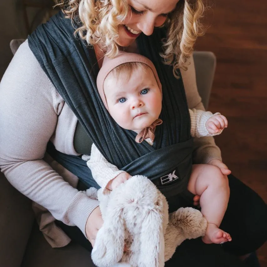 Baby K'tan Active Yoga Baby Carrier | Heather Black - Image 2