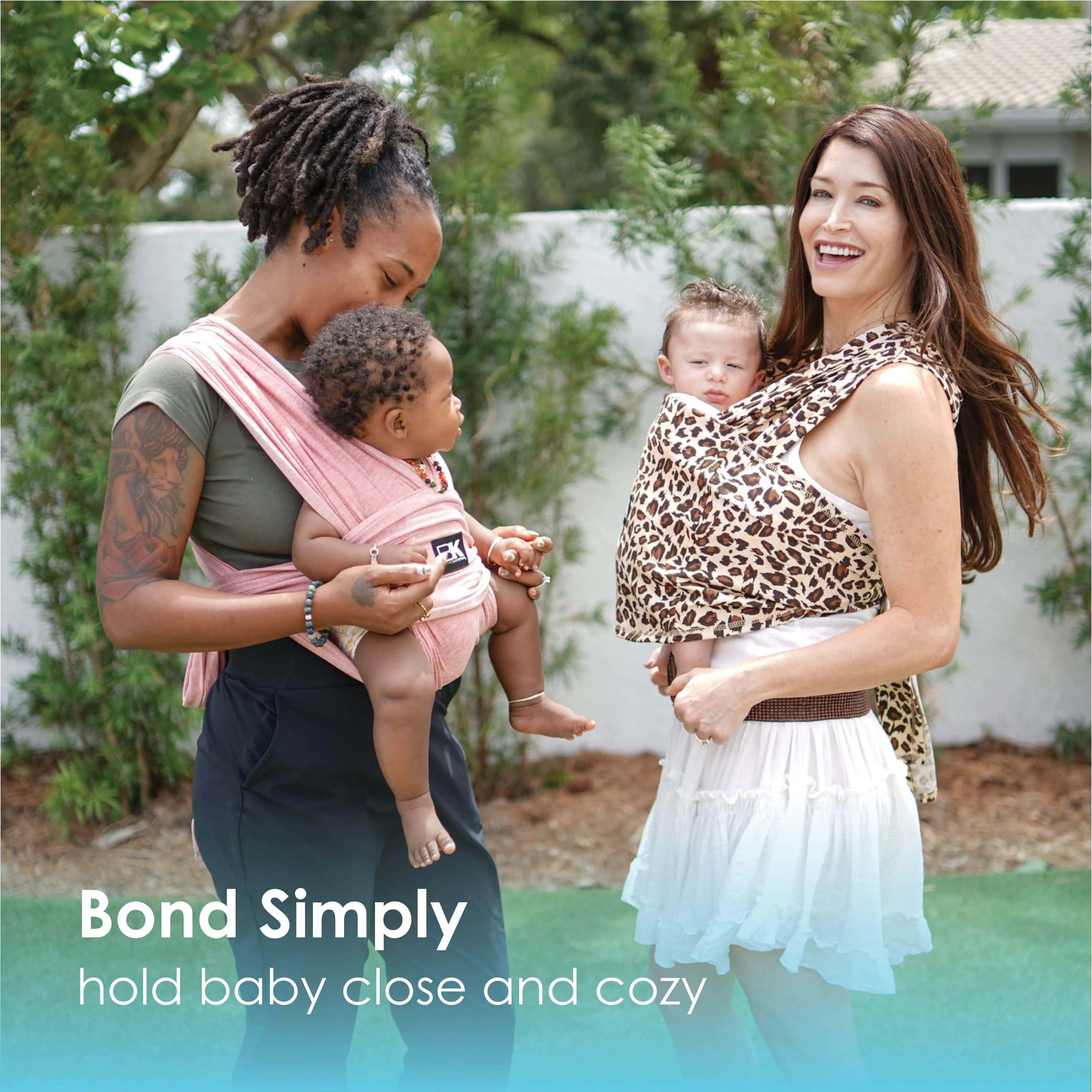 Baby K'tan Active Yoga Baby Carrier | Heather Coral - Image 12