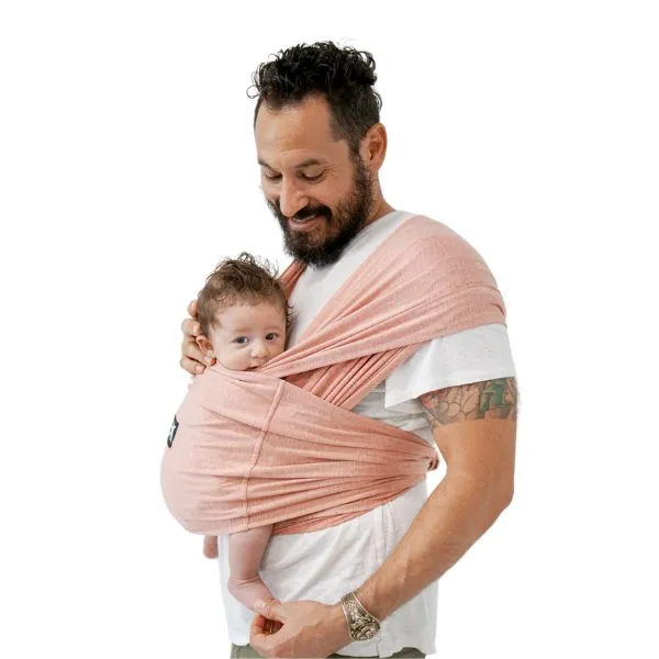 Baby K'tan Active Yoga Baby Carrier | Heather Coral - Image 13