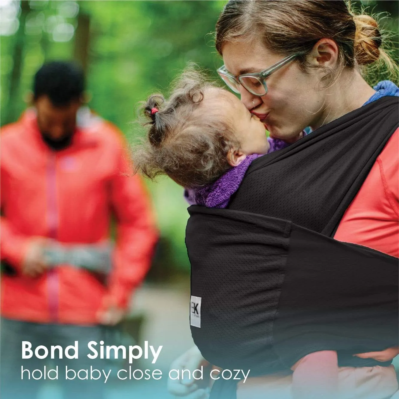 Baby K'tan Breeze Baby Carrier | Black - Image 10