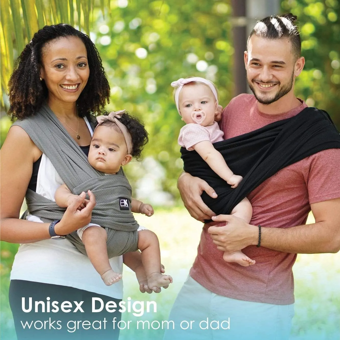 Baby K'tan Breeze Baby Carrier | Black - Image 14