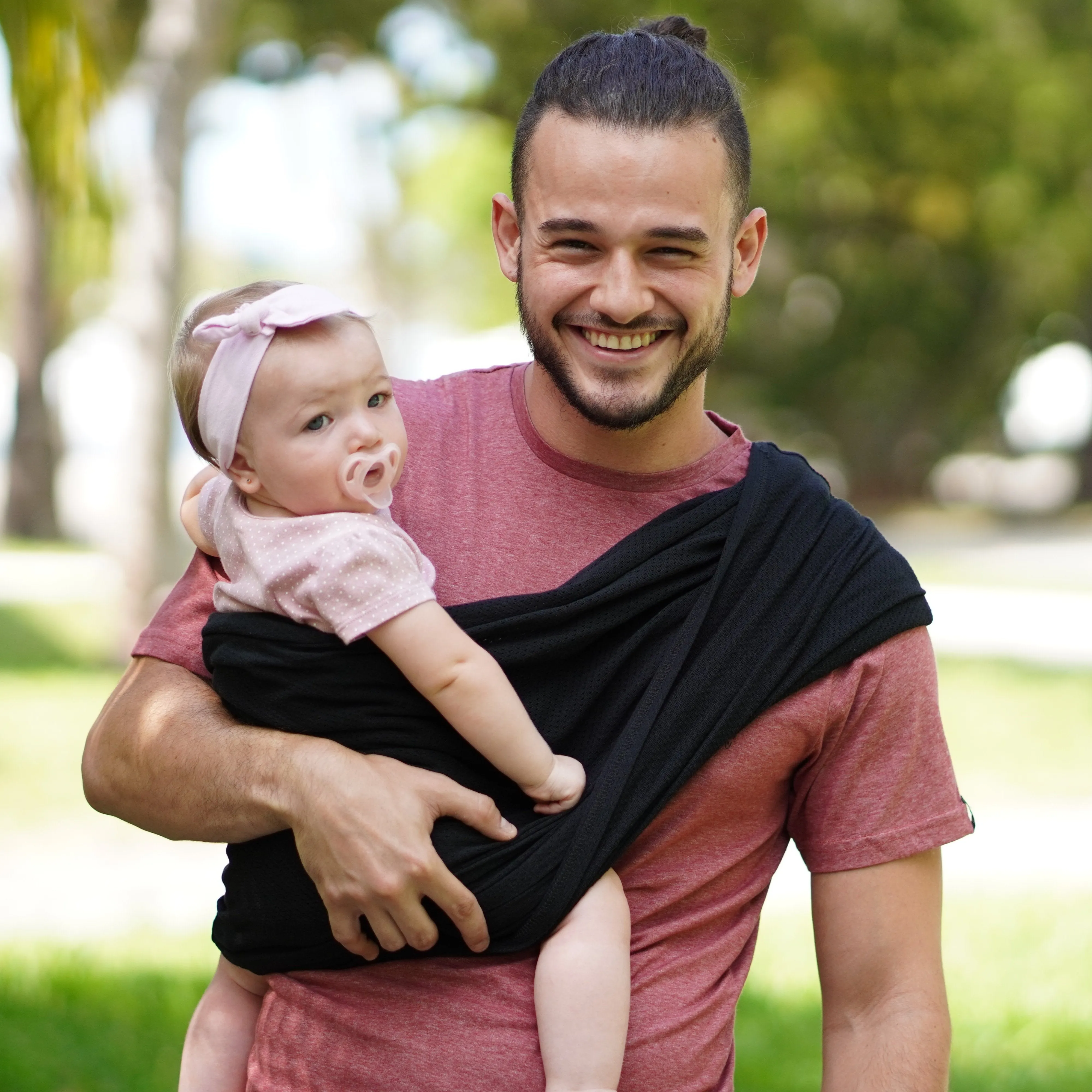Baby K'tan Breeze Baby Carrier | Black - Image 2