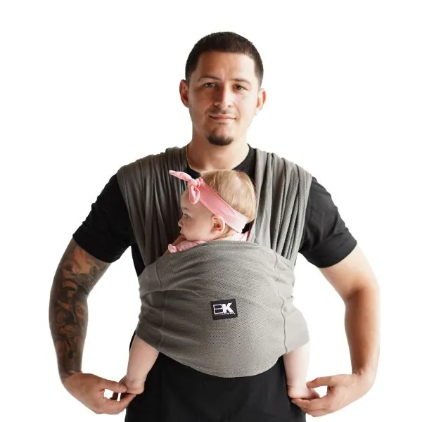 Baby K'tan Breeze Baby Carrier | Charcoal - Image 15