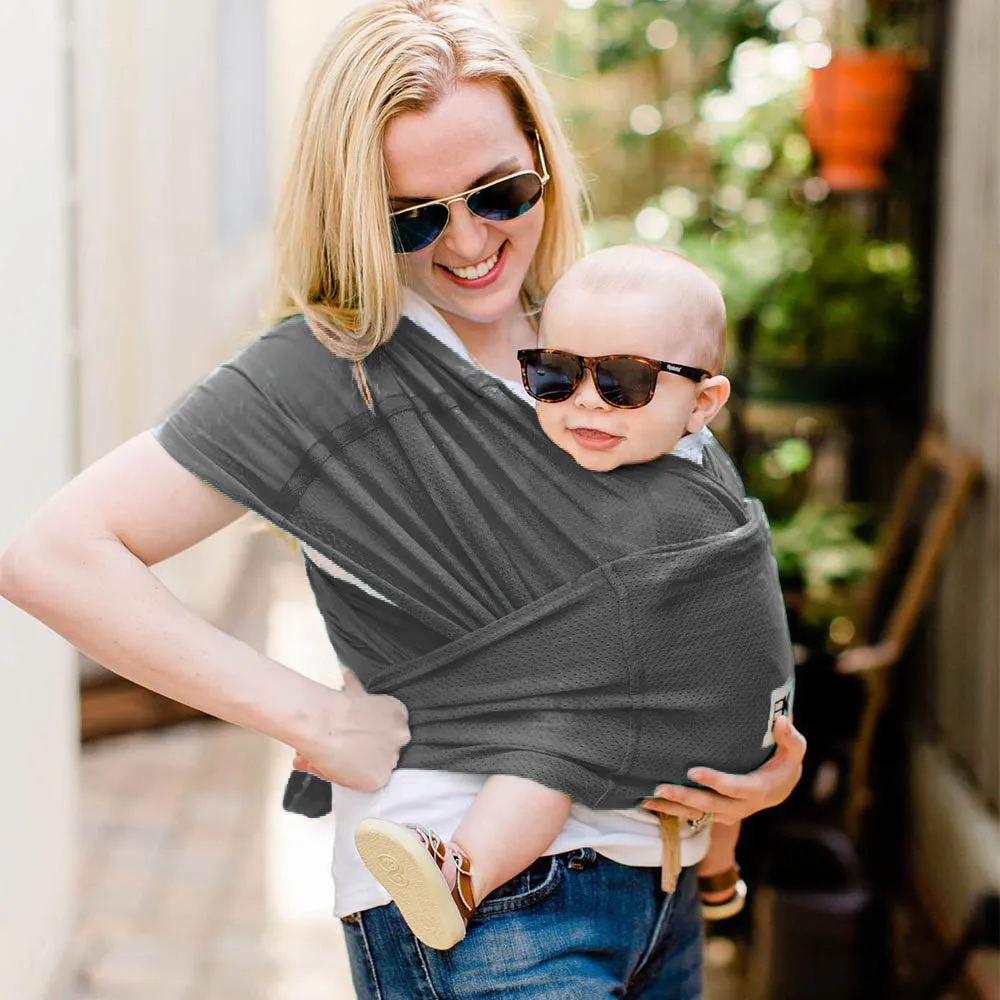 Baby K'tan Breeze Baby Carrier | Charcoal - Image 2