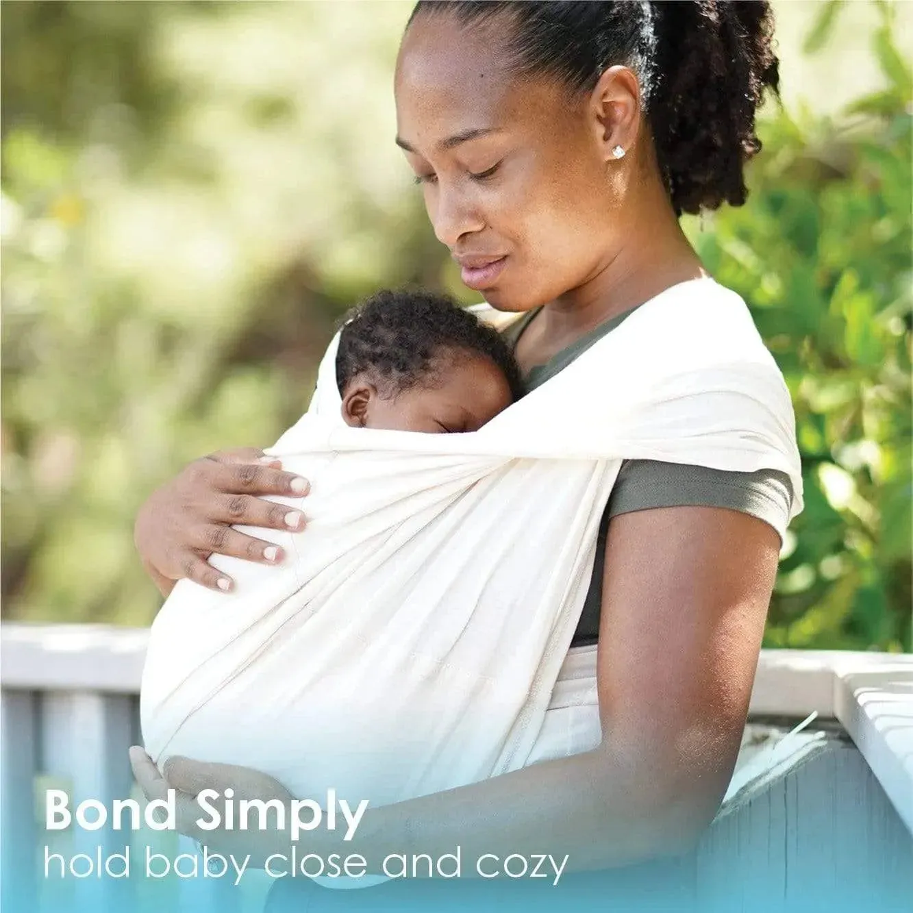 Baby K'tan Organic Baby Carrier | Natural - Image 12