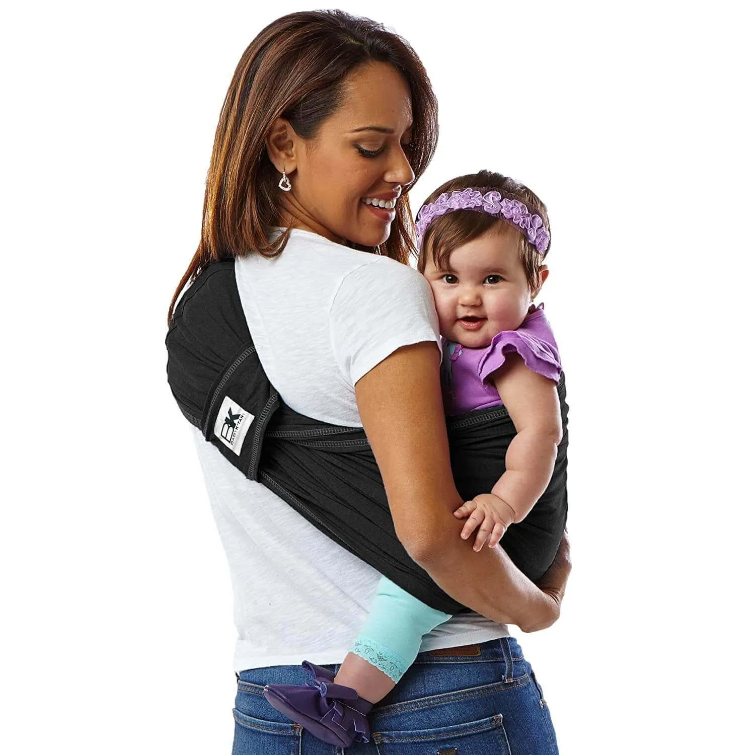 Baby K'tan Original Baby Carrier | Black - Image 11