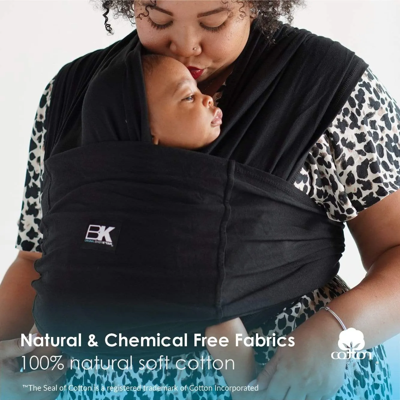 Baby K'tan Original Baby Carrier | Black - Image 3