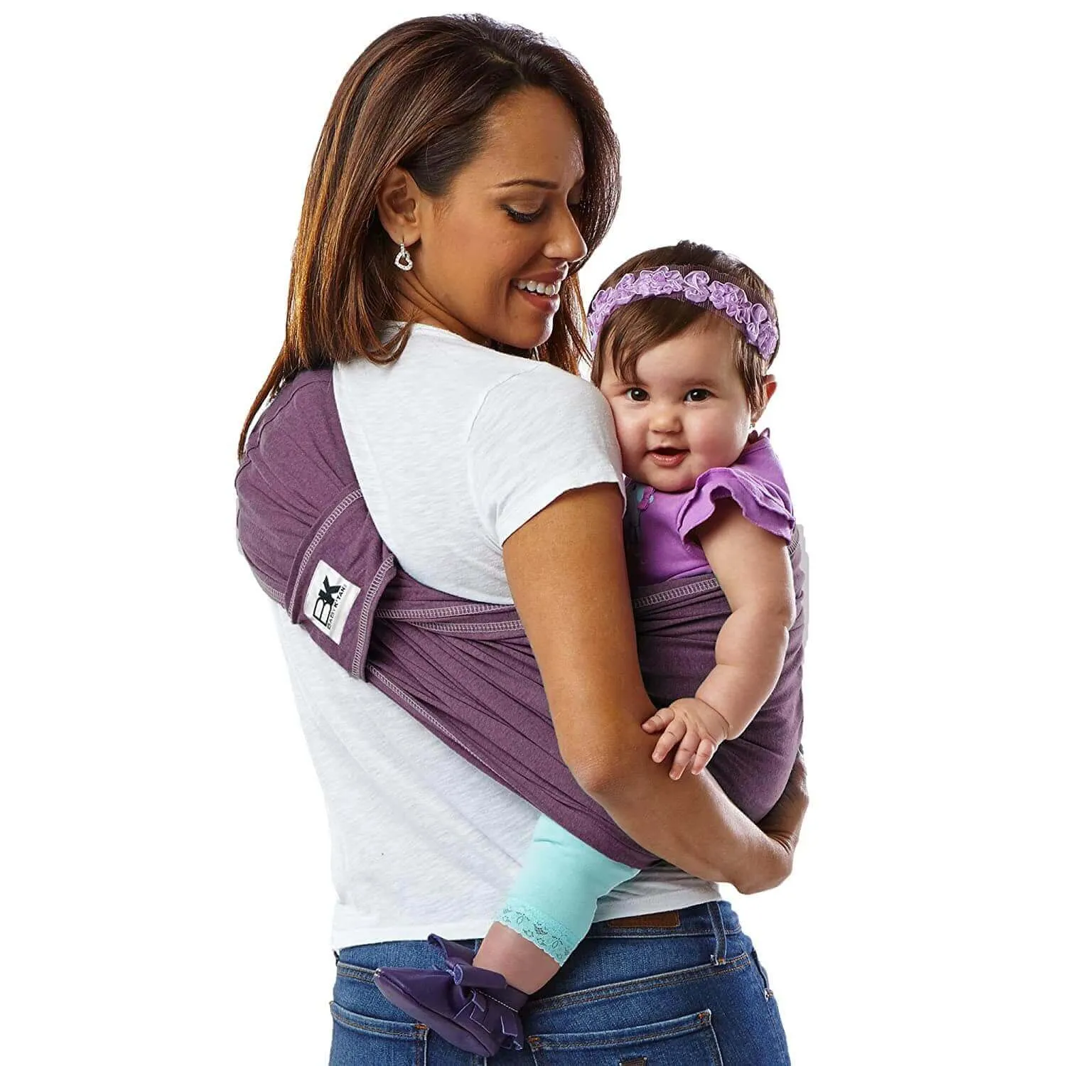 Baby K'tan Original Baby Carrier | Eggplant - Image 10