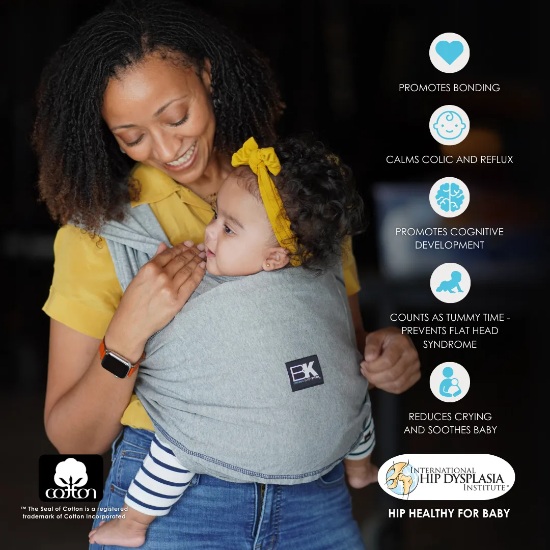 Baby K'tan Original Baby Carrier | Heather Grey - Image 23