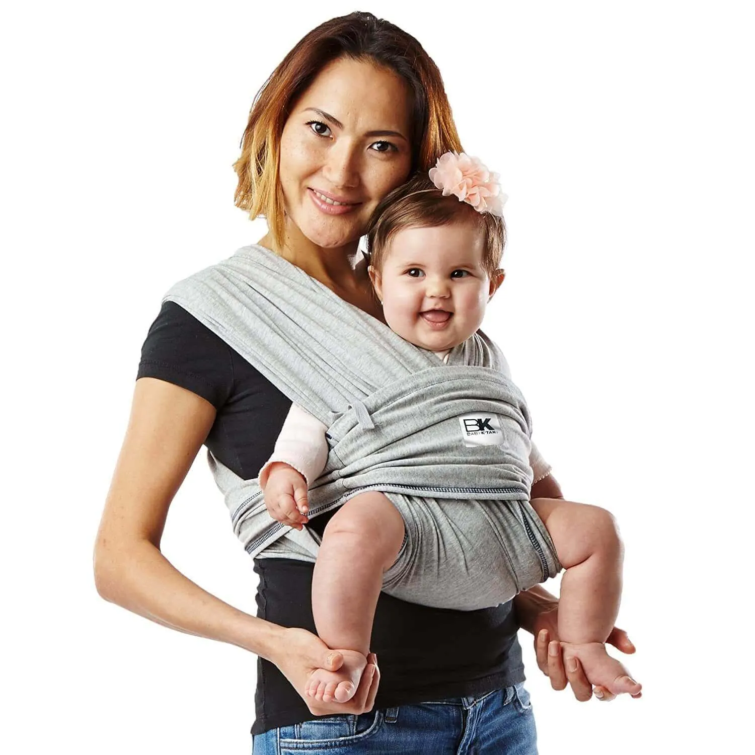 Baby K'tan Original Baby Carrier | Heather Grey - Image 9