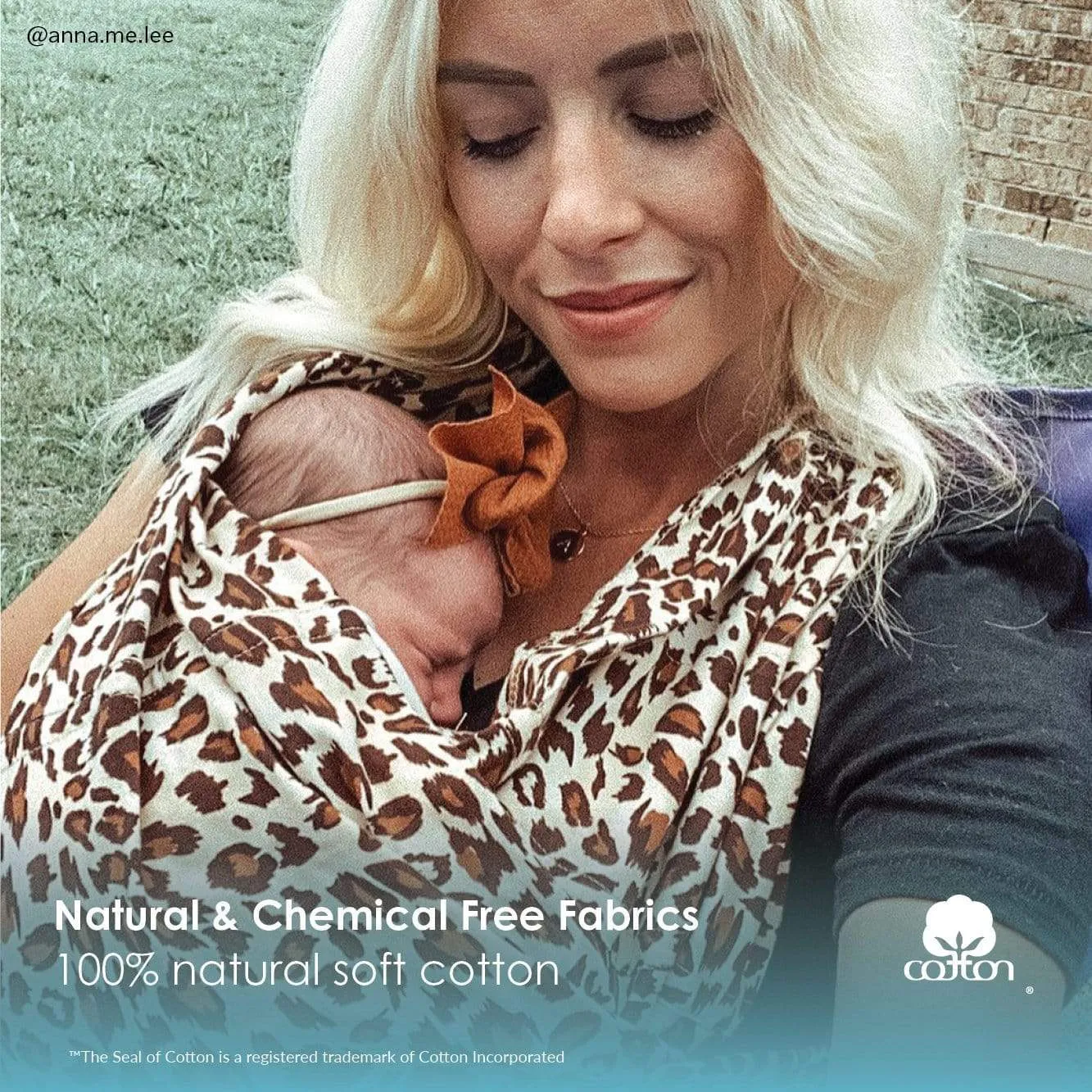 Baby K'tan Print Baby Carrier | Leopard Love - Image 5