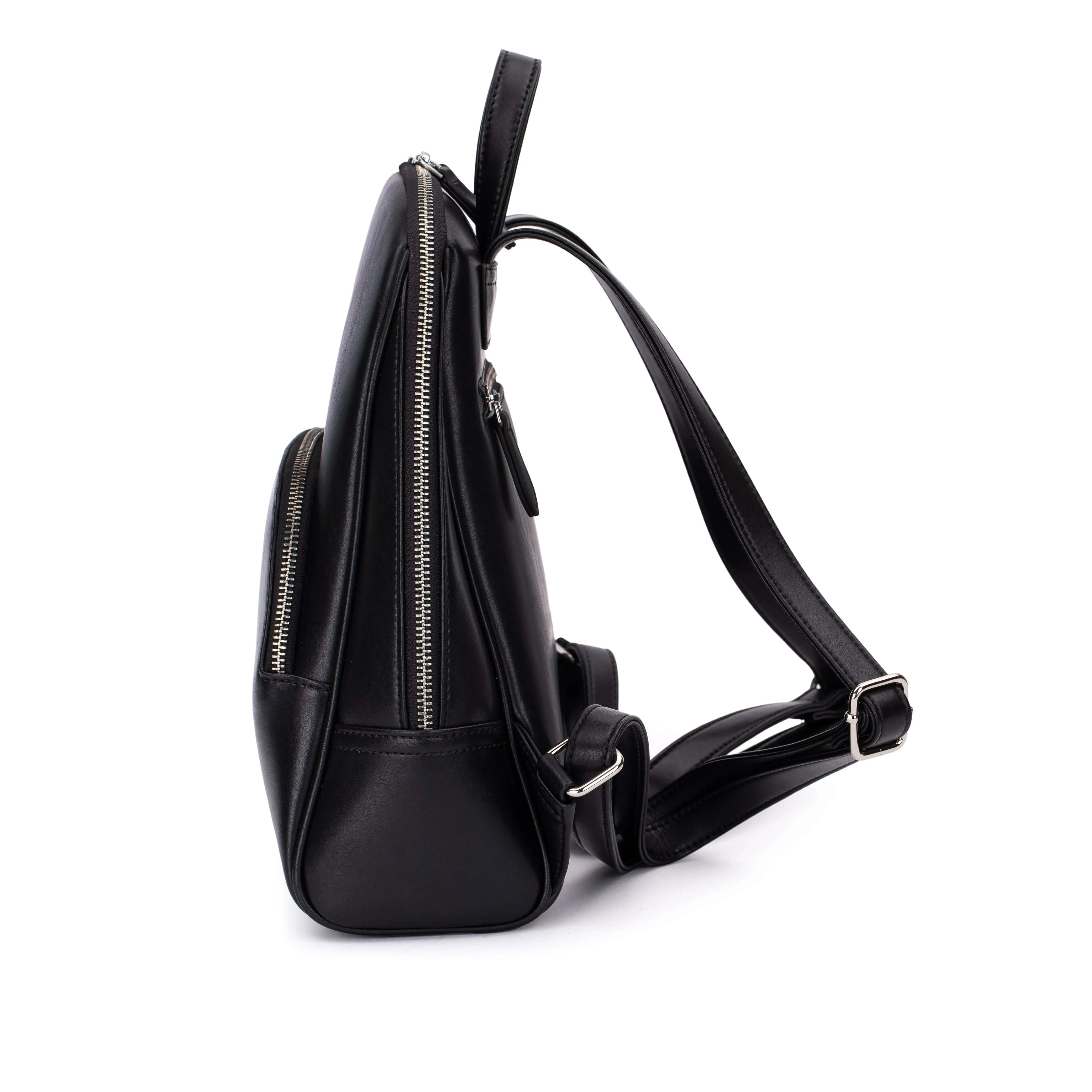 Vegan Leather Backpack Purse - Image 10