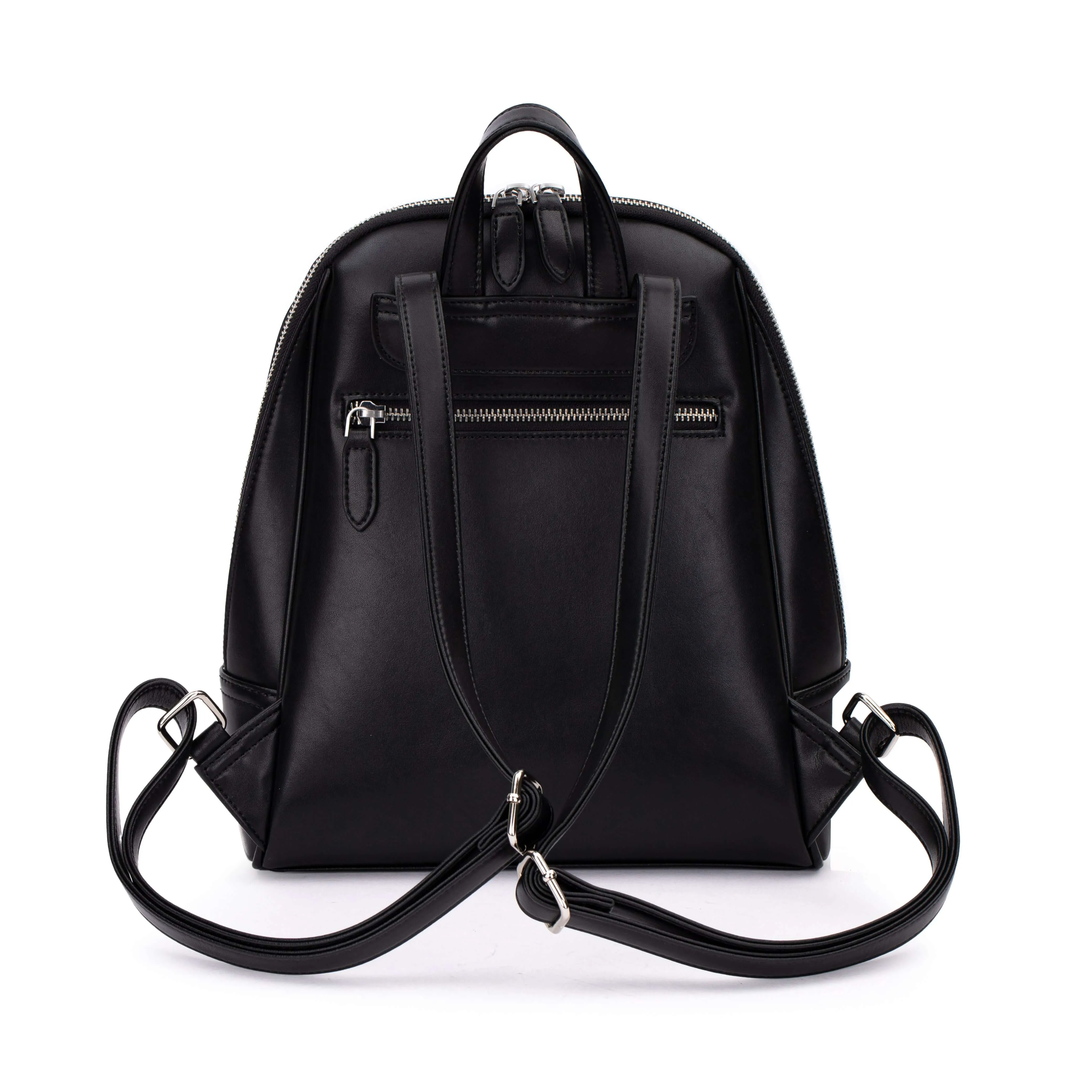 Vegan Leather Backpack Purse - Image 5