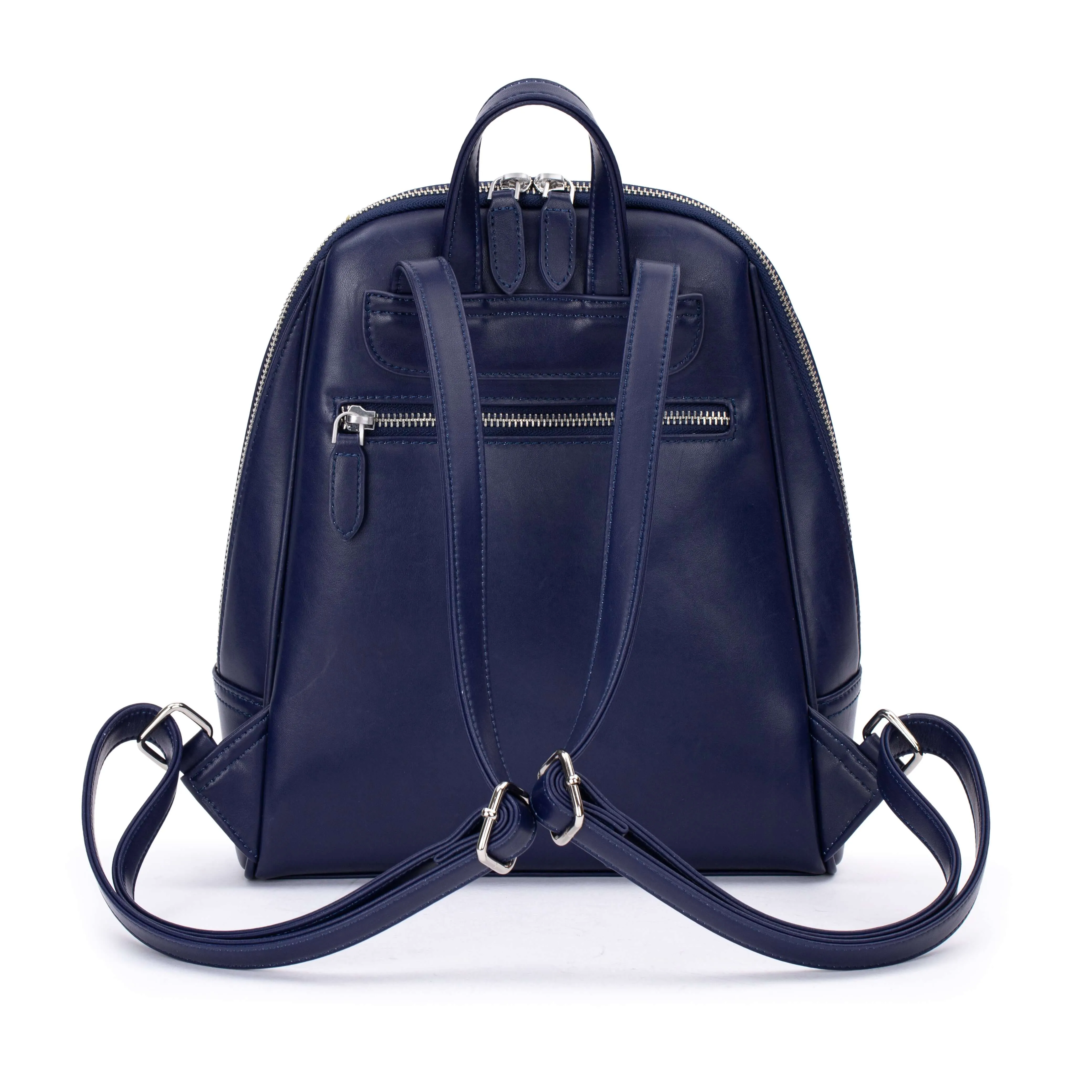 Vegan Leather Backpack Purse - Image 7