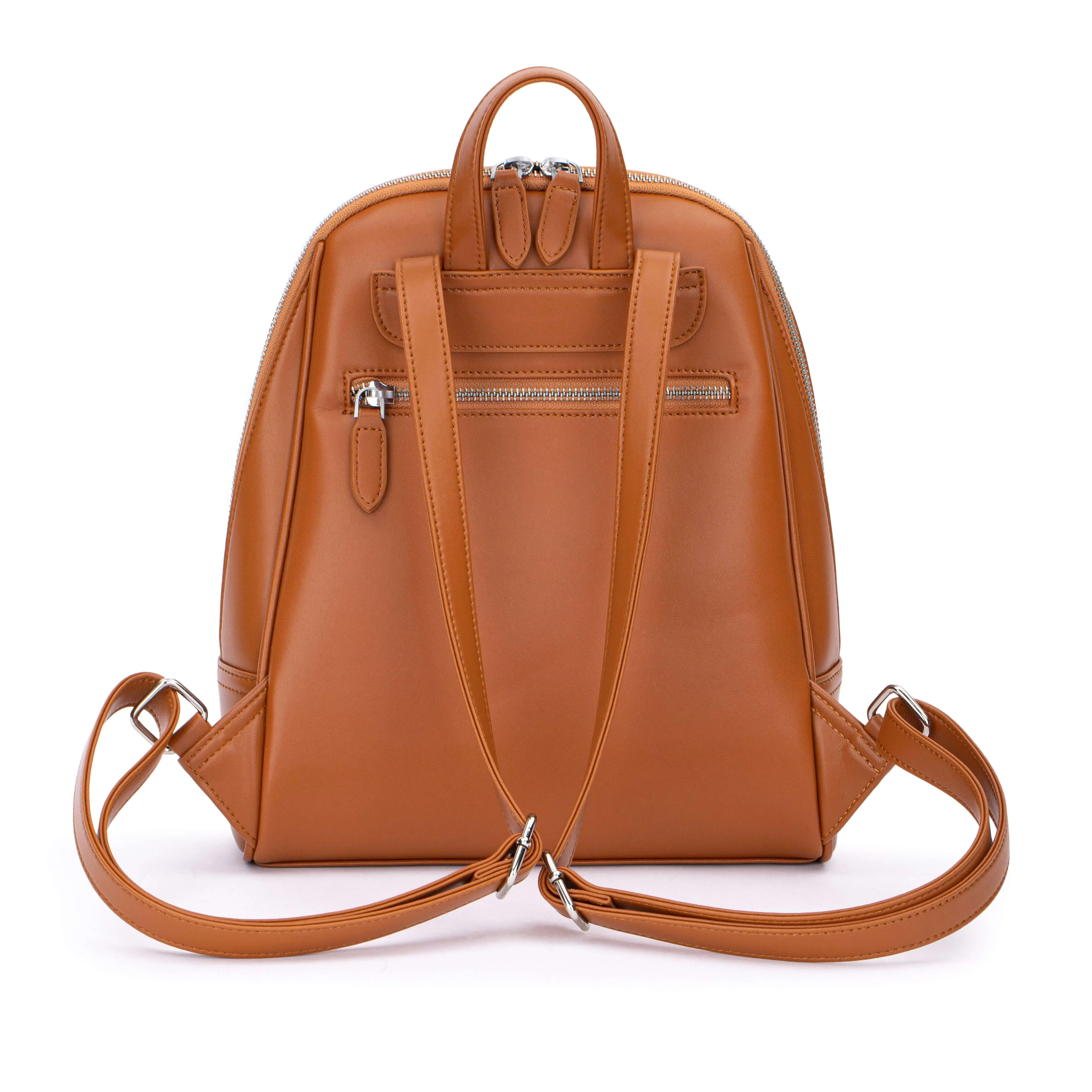Vegan Leather Backpack Purse - Image 8