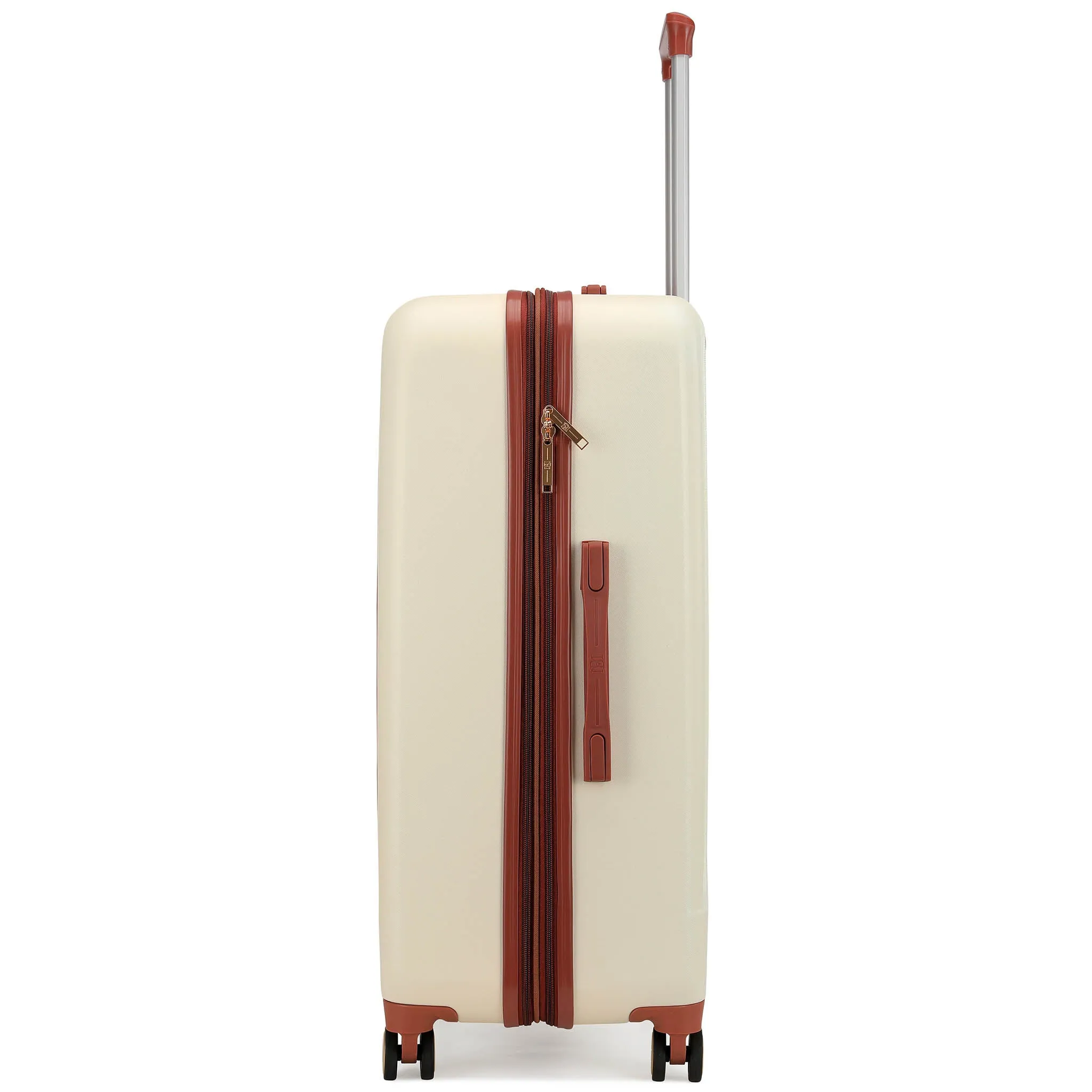 Mia 3 Piece Expandable Retro Luggage Set - Image 7